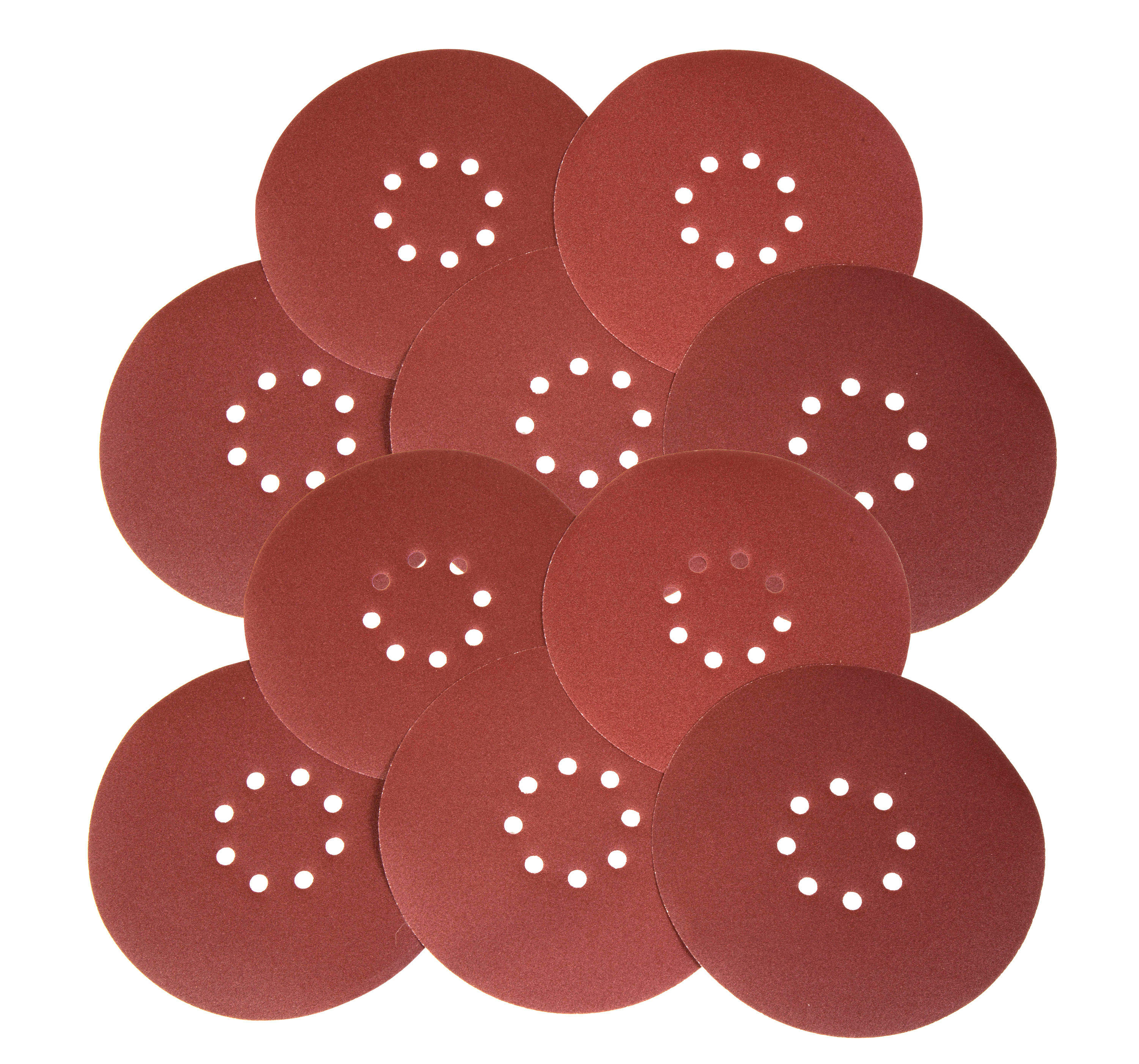 WEN 6369SP400 10 -Piece Aluminum oxide 400 -Grit Disc Sandpaper
