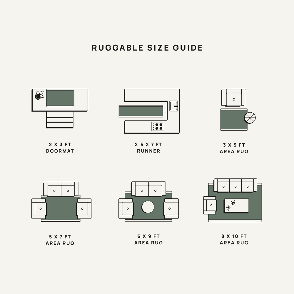 Ruggable DR007WHSE-02X03 Mats-Cat - View #6
