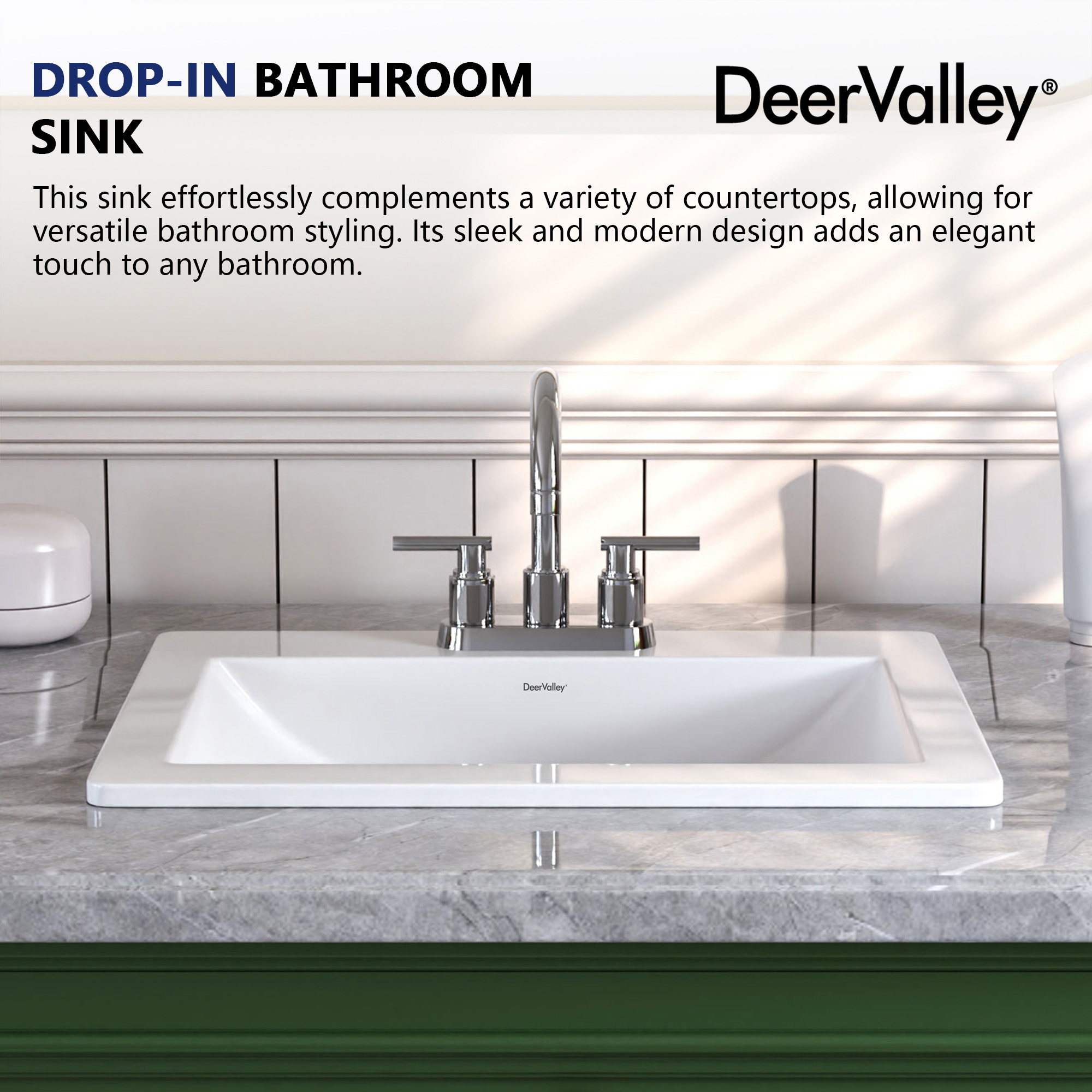 DeerValley DV-1DS0122 Bath-Sink - View #7