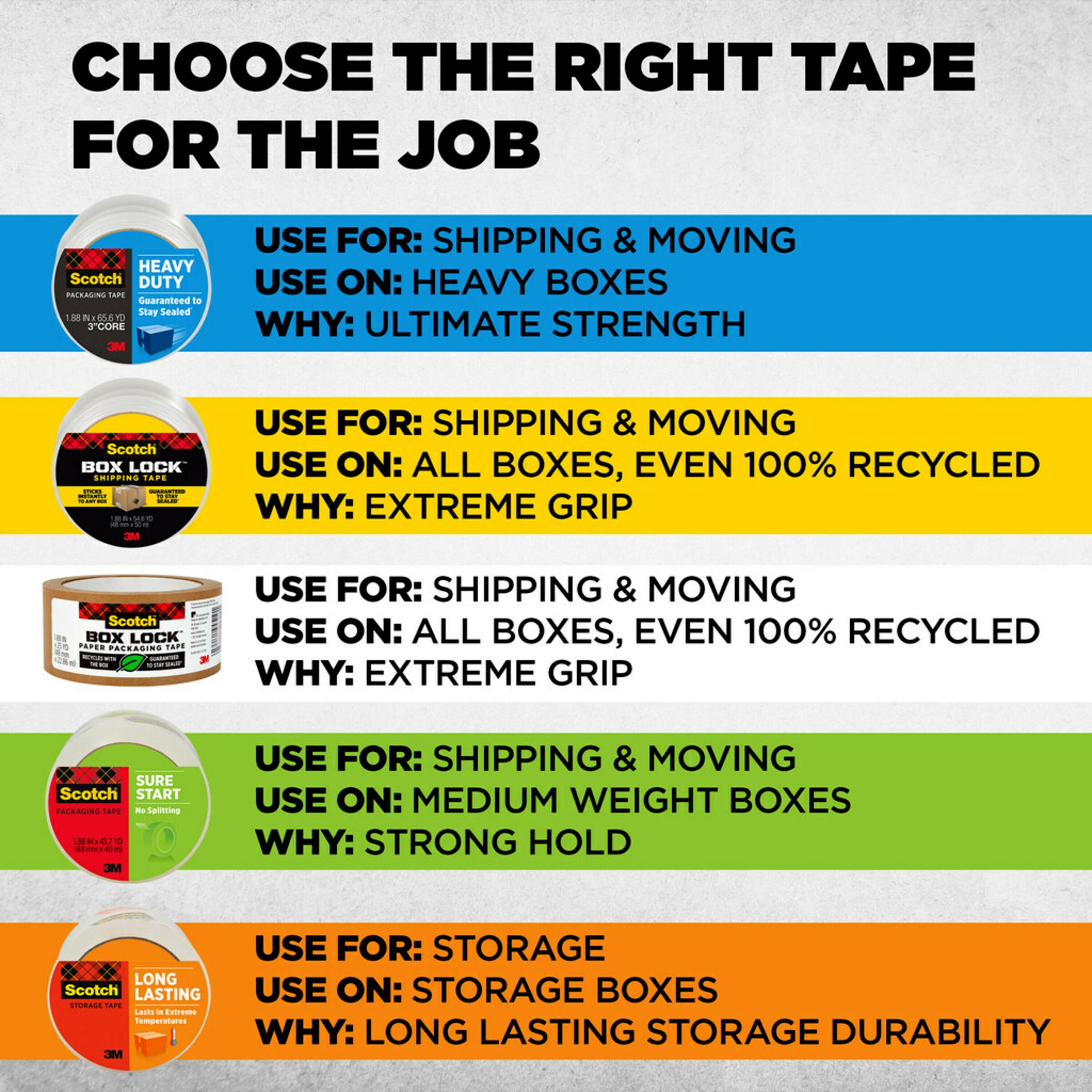 3M 3850-42RD-3WC Packaging-Tape - View #9