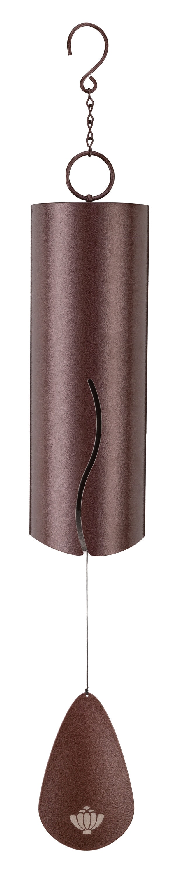 Regal Art & Gift 12625 42-Inches Brown Metal Bell Wind Chime