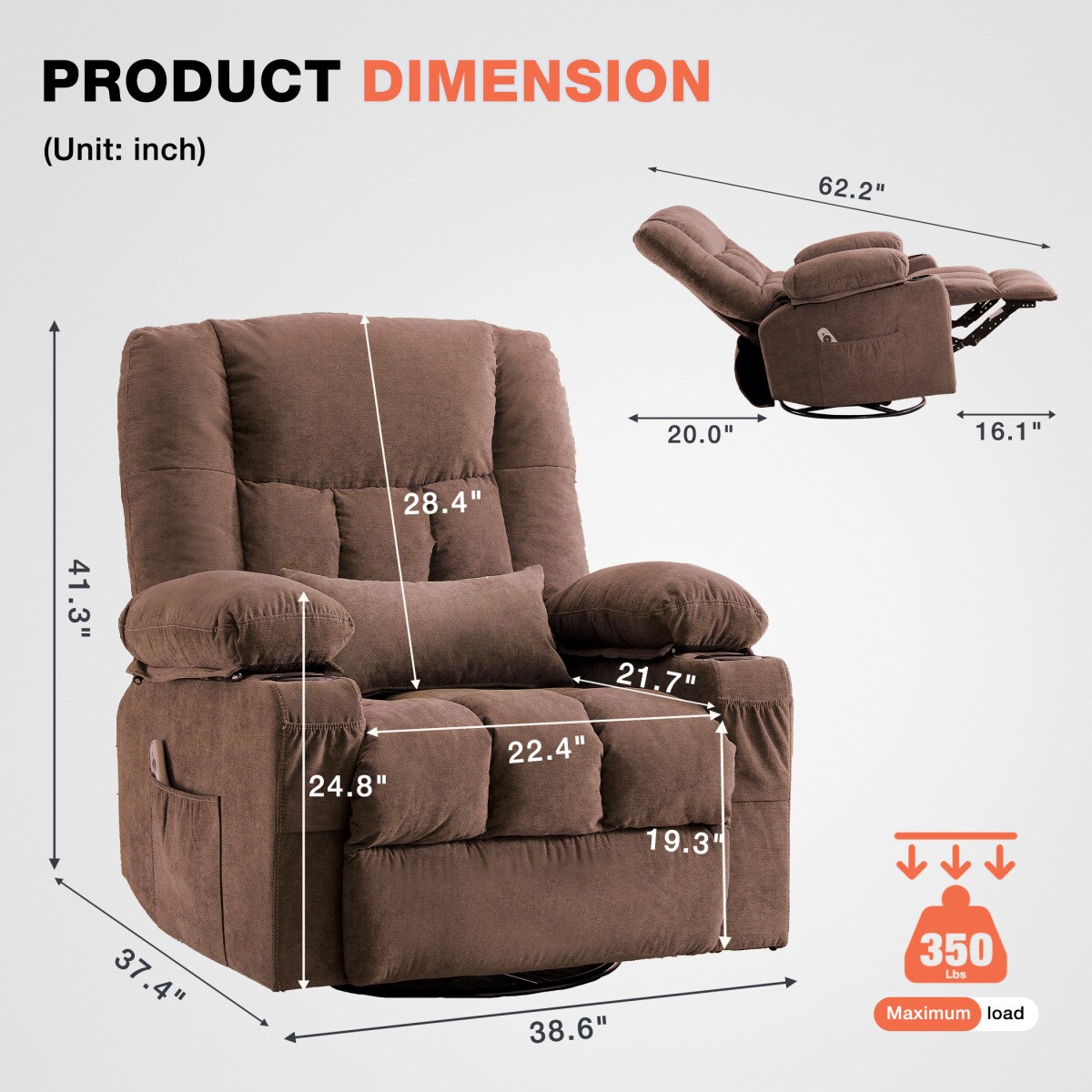 Streamdale Furniture W1521P478288 recliners - View #2