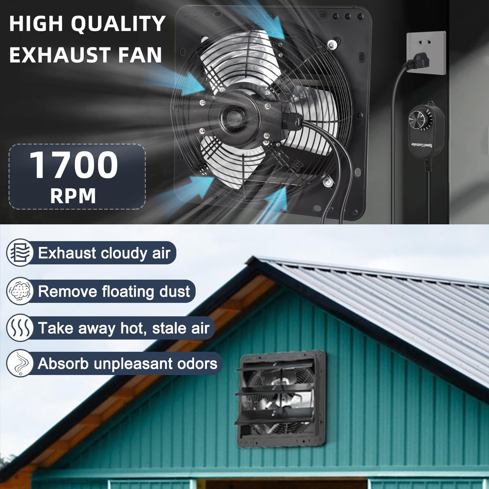 Etokfoks LETPUZIAP Power-Roof-Vents - View #3