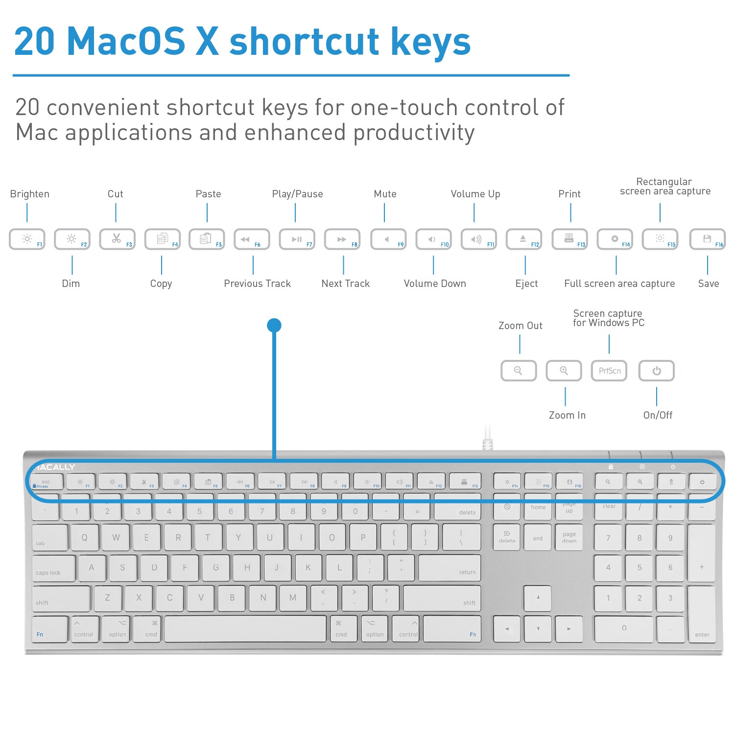 Macally ACEKEYA Computers-Peripherals - View #5