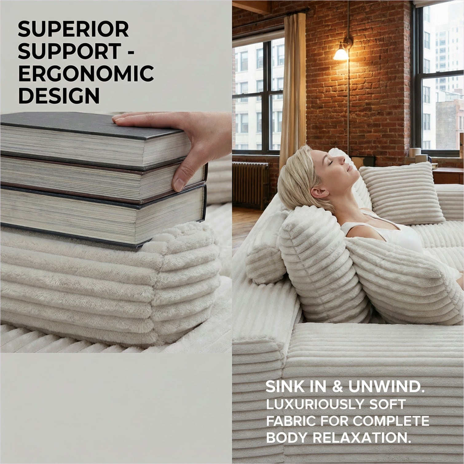 SunJet UPREUVNFNQA4 Sofas-Loveseats - View #6