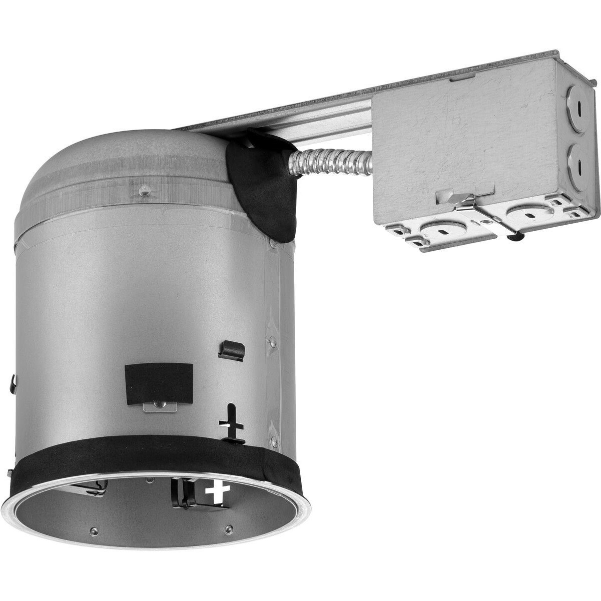 Gray Steel 5-Inch Remodel Recessed Light Housing