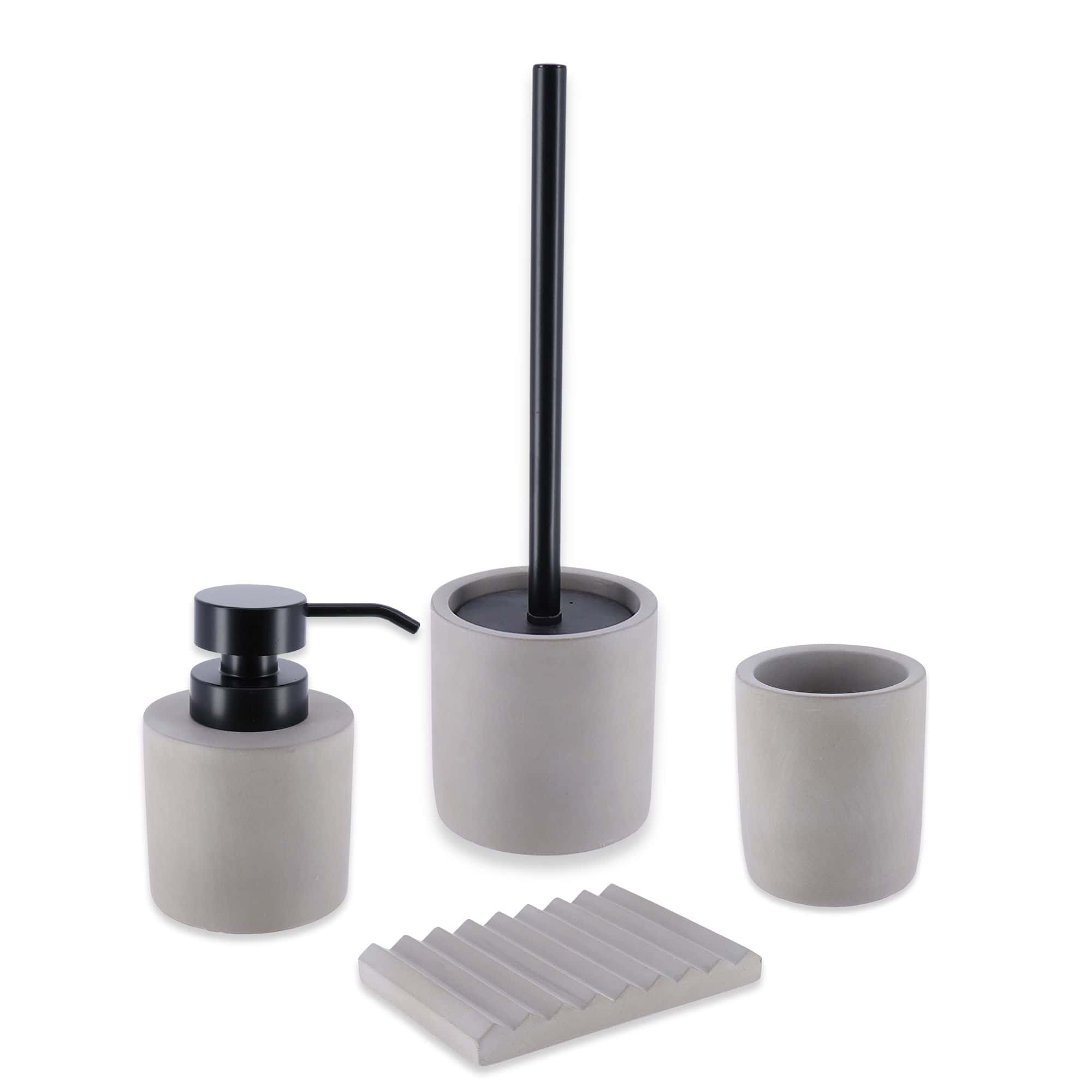 EVIDECO FRENCH HOME GOODS SET4CEMENT180 Bathroom-Accessories - Thumbnail View #6