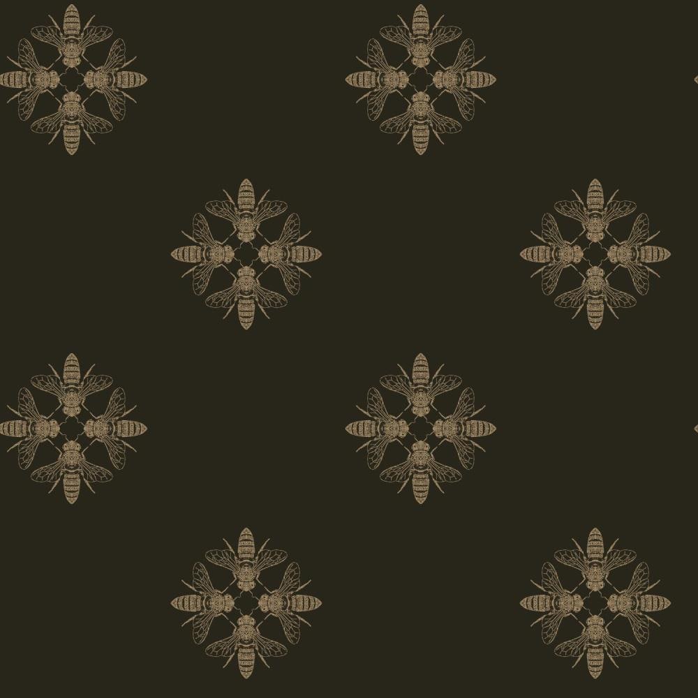 York Wallcoverings ON1642 Outdoors In 56-sq ft Black Paper Polka Dot Prepasted Soak and Hang Wallpaper