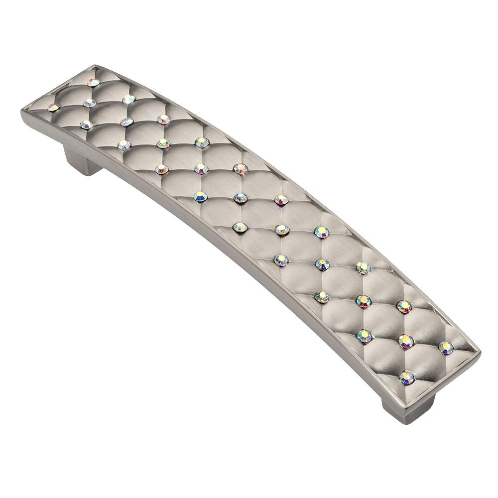 Wisdom Stone 410696SN-MU Gabrielle 3-3/4-in , 96mm Center to Center Satin Nickel Arch Handle