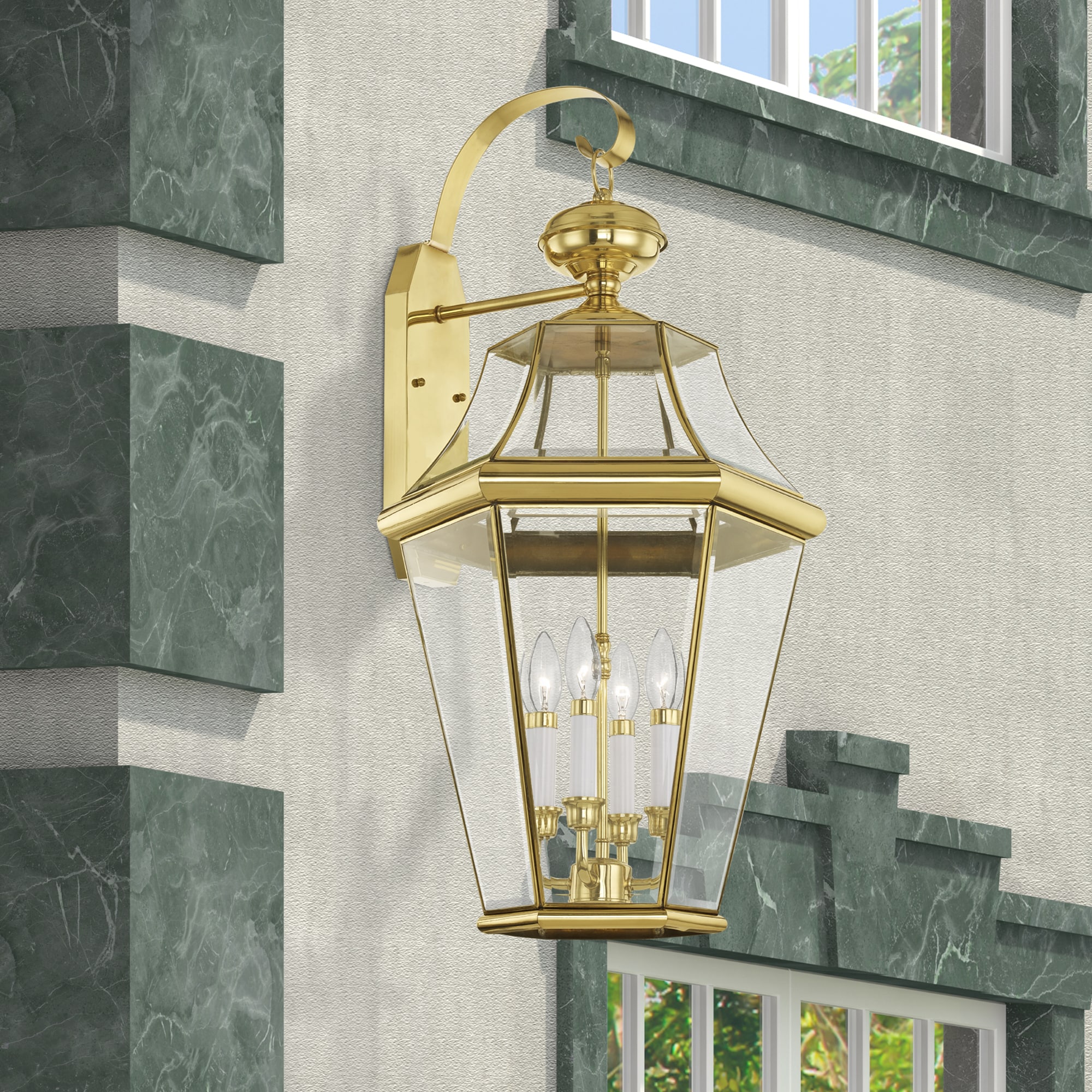 Livex Lighting 2366-02 Outdoor-Wall-Lighting - View #7