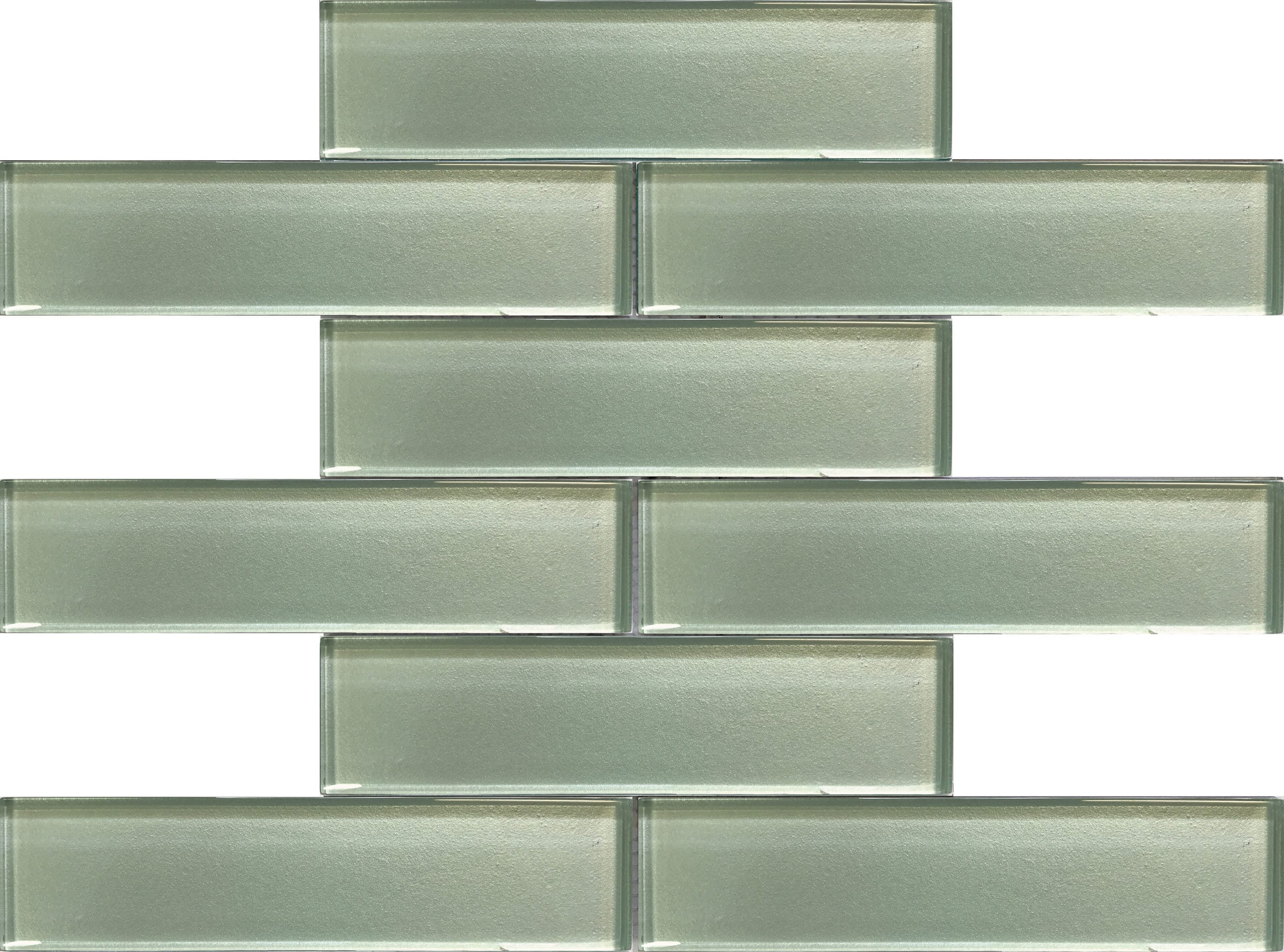 Apollo Tile APLC8808ASAMPLE Sample- Cosmos Blue 4-in x 4-in Glossy Glass Patterned Wall Tile