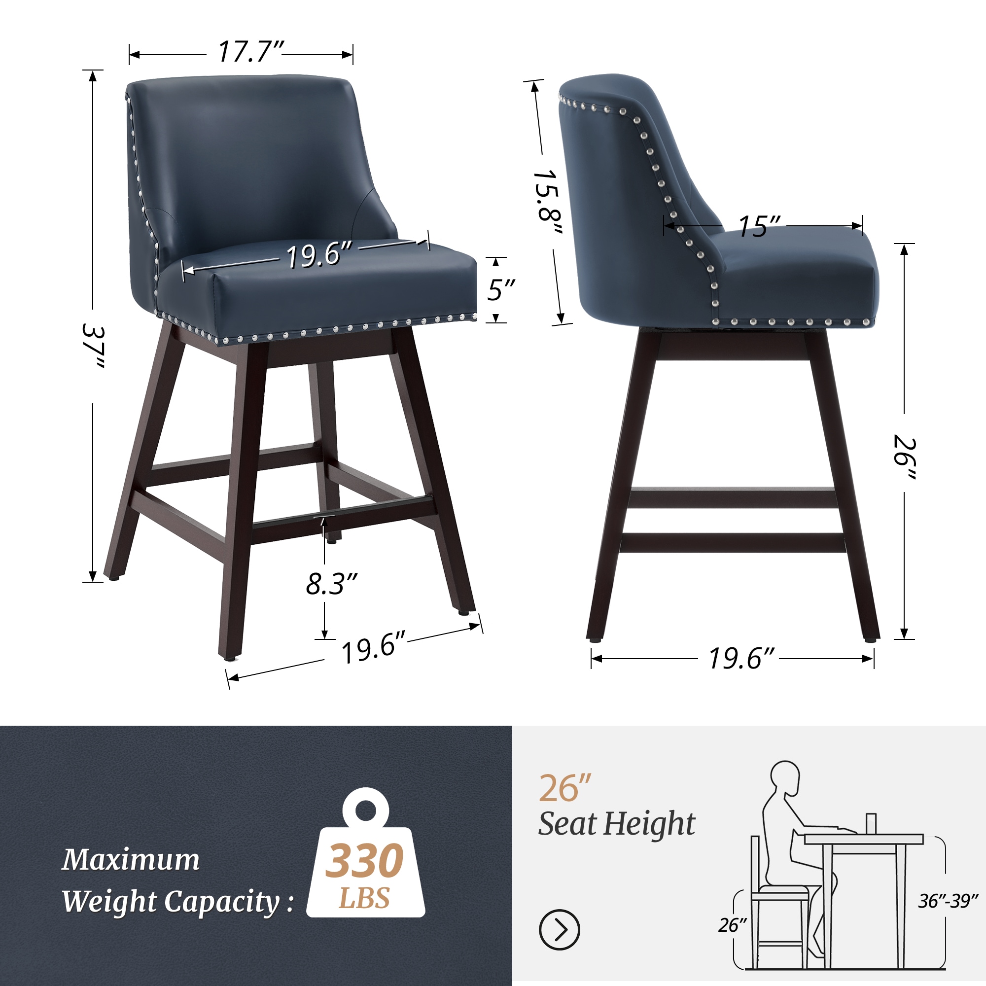 LUE BONA 2YB-040-08LS stools - View #5