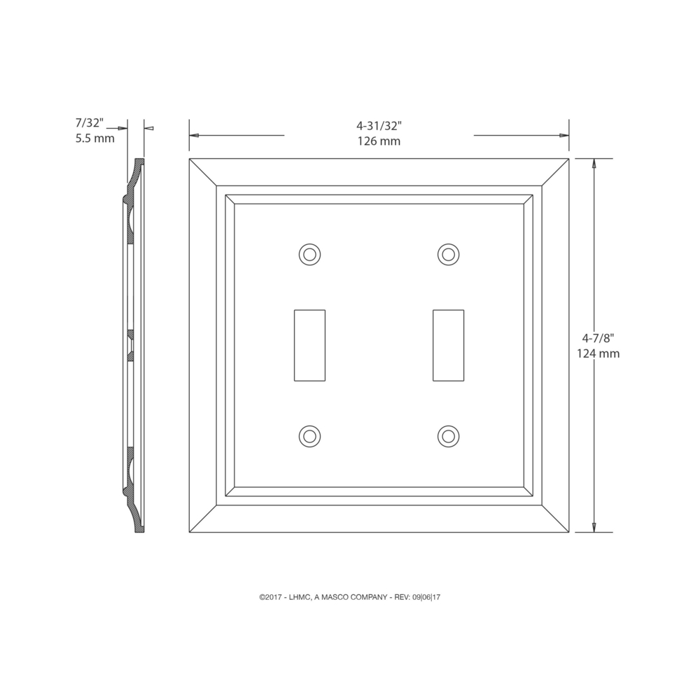 Brainerd W10085-SN-UC Electrical-Wall-Plates - View #8