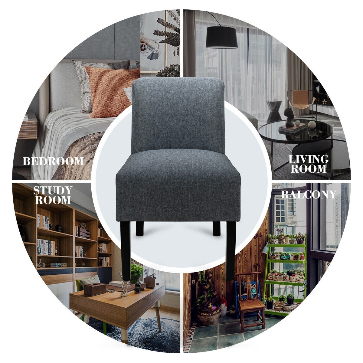 CASAINC WF-HW65923GR-LA chairs - View #3