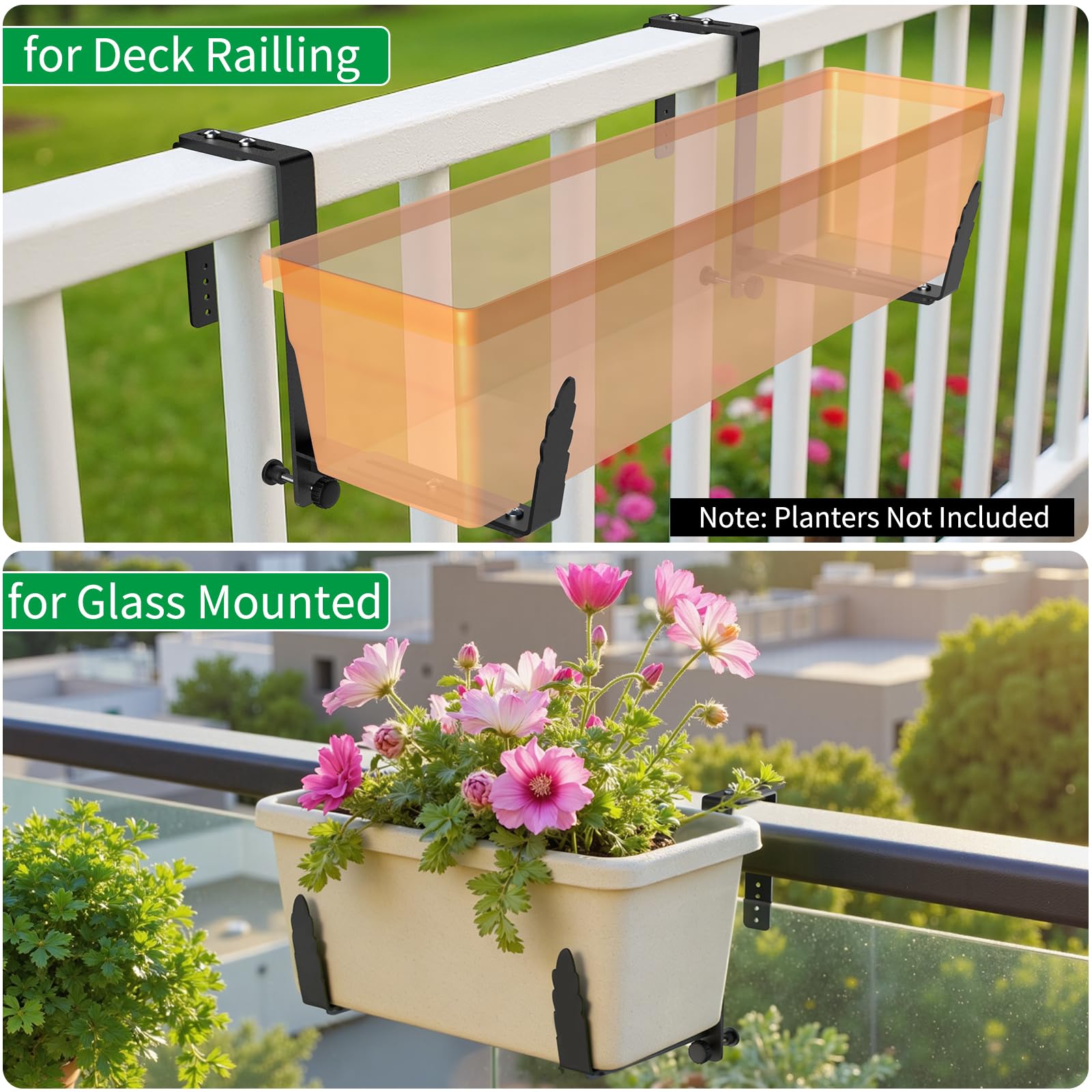 Misopily LMS0625M016 Planter-Window-Box-Hardware - View #4