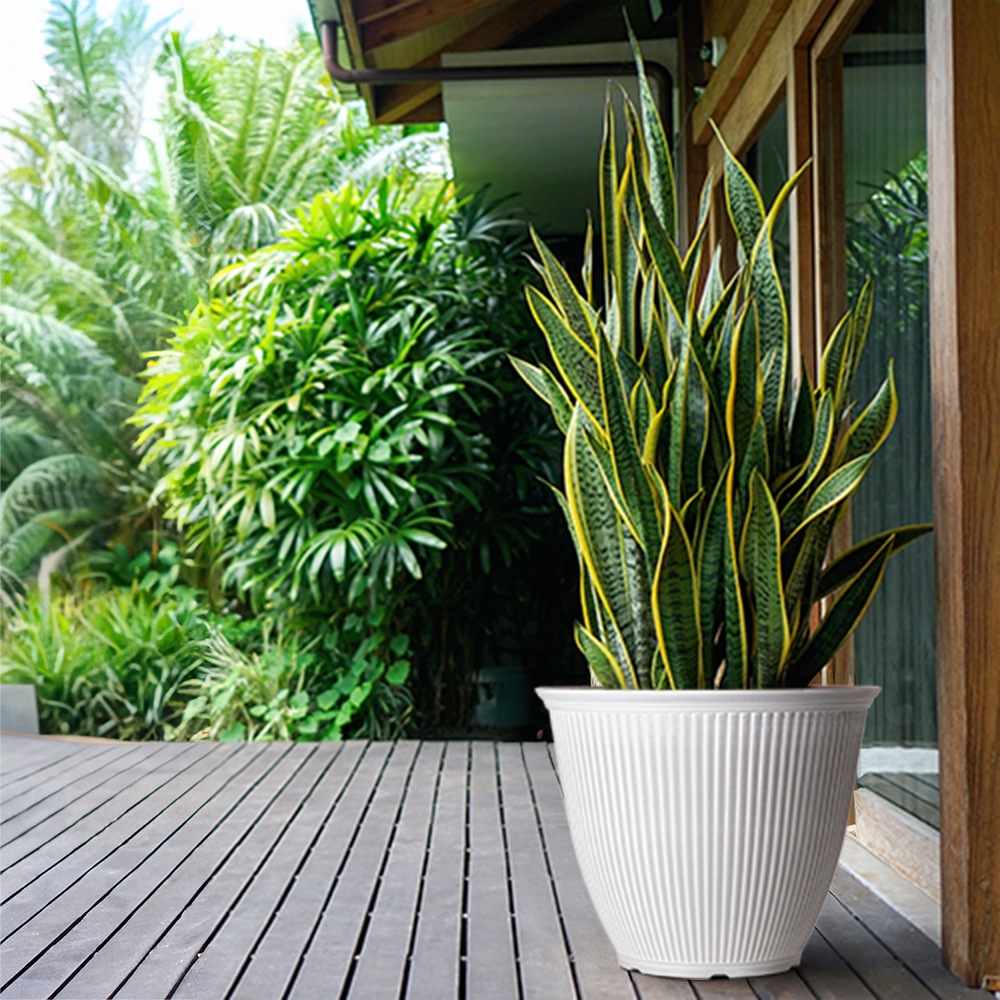Style Selections DP2132C-WH Planter-Window-Box - View #4
