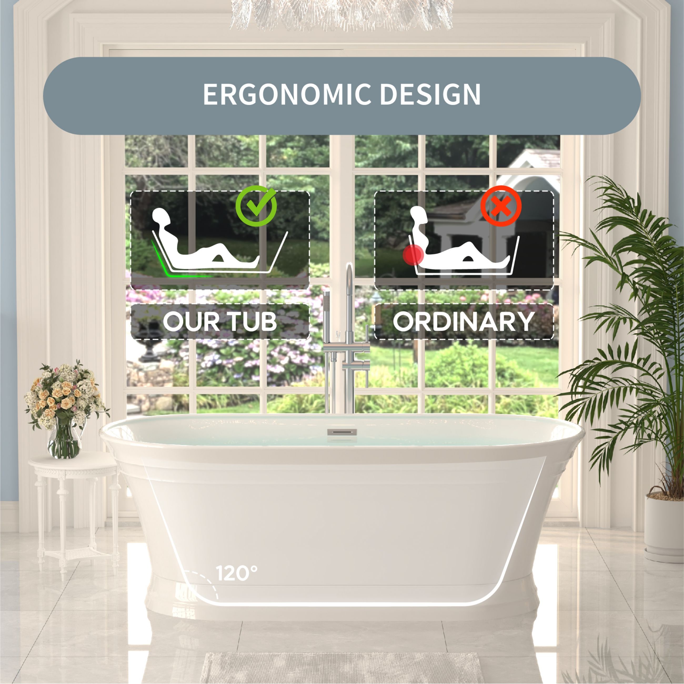 LIVIZA LBTY-VZ67ELI bathtubs - View #4