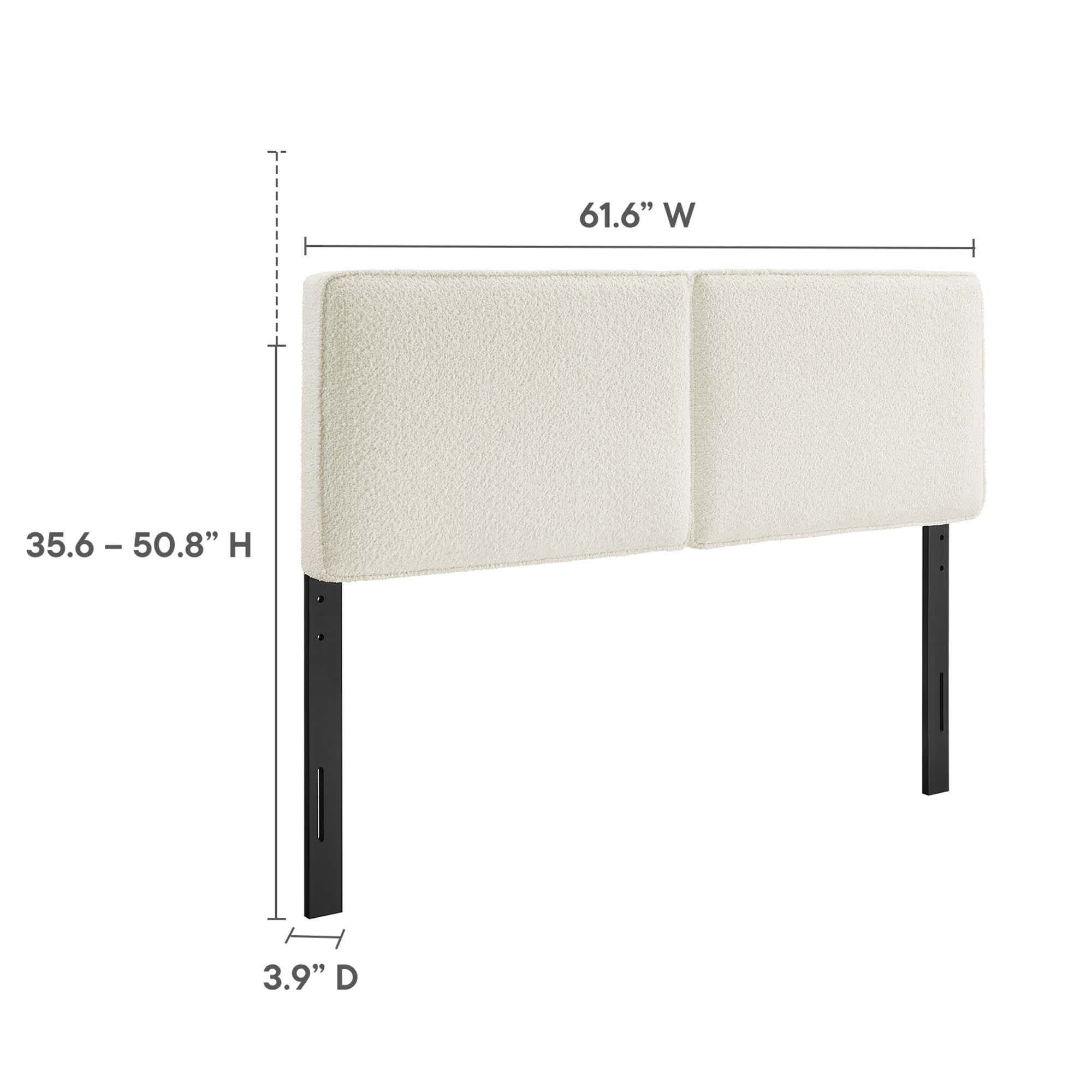 Modway MOD-7149-CRM Upholstered-Headboards - View #3