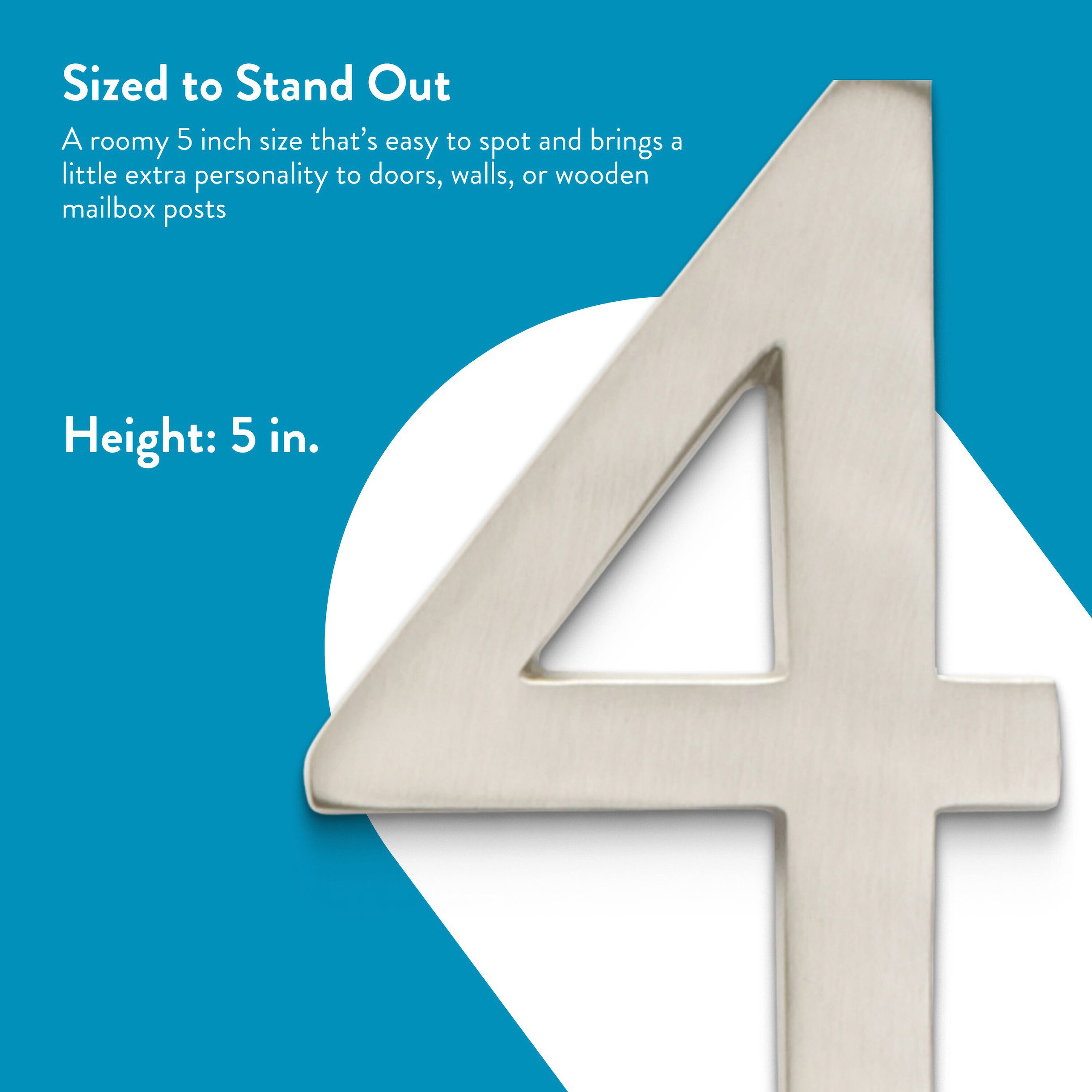 Architectural Mailboxes 3585SN-3 Signs-Letters-Numbers - View #3