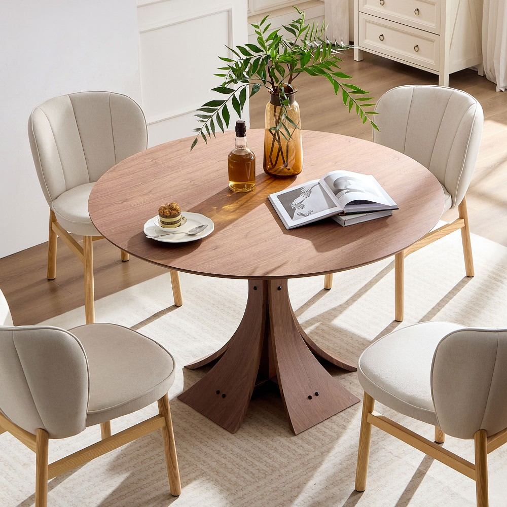 Coolbibila RONALD-TABLE-WALNUT Dining-Tables - View #4