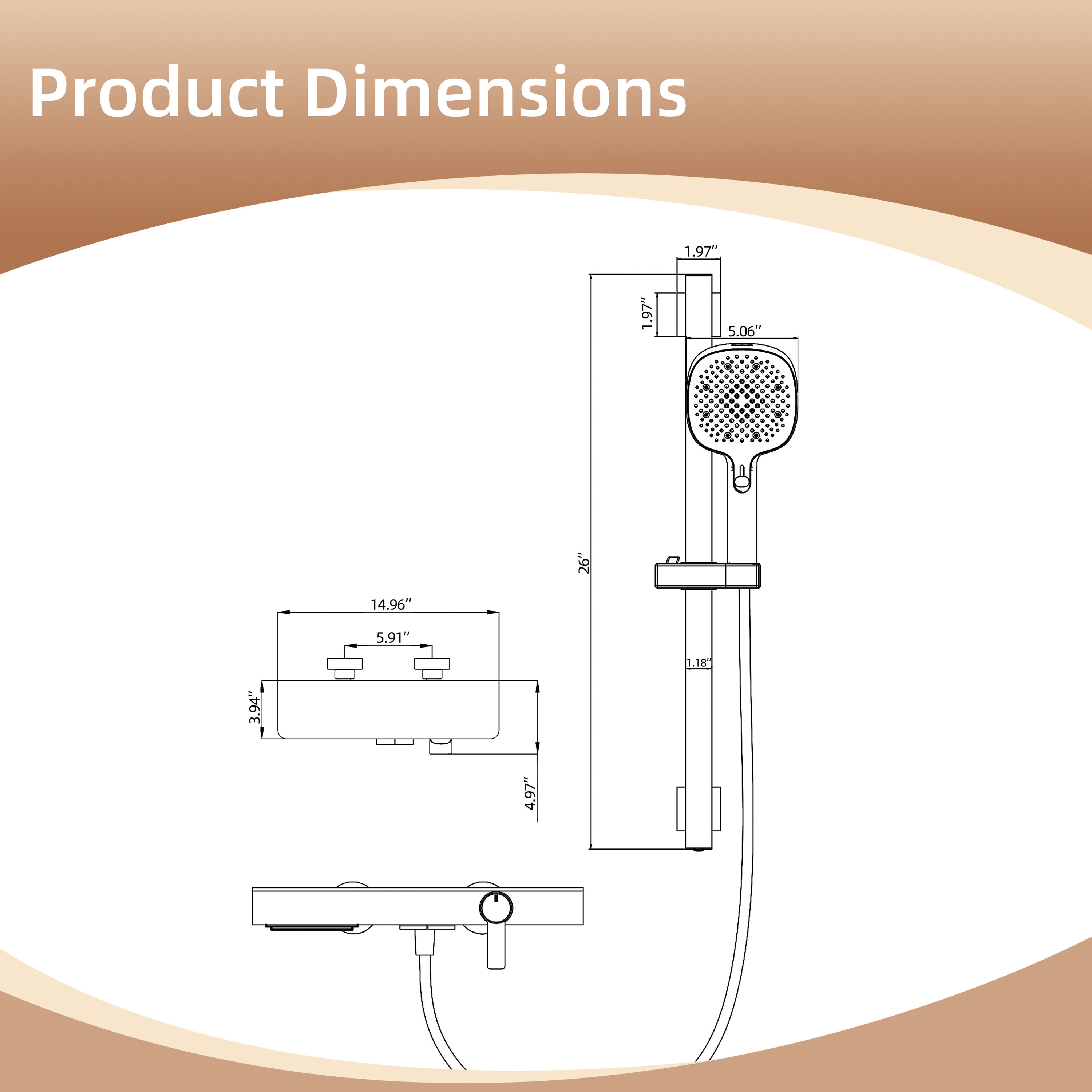 MODLAND MDL1BS33BG3 Roman-Tub-Faucets - View #11