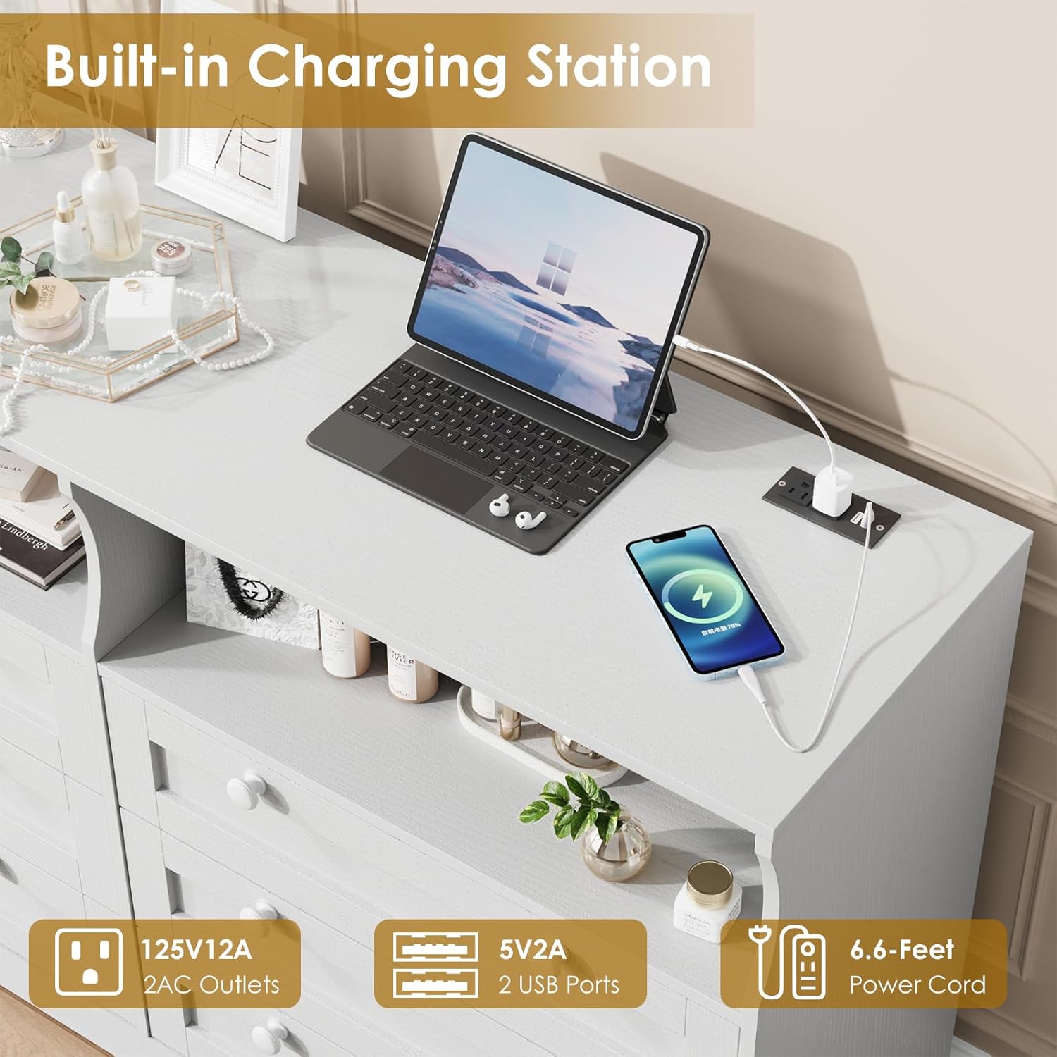 Qeetex LHF-DG-839OPBG5059 dressers - View #5