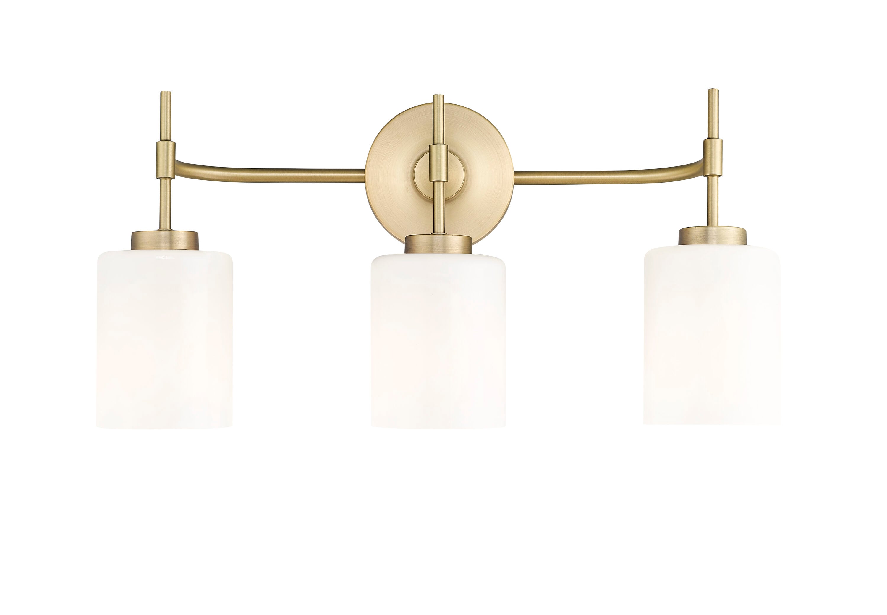 Millennium Lighting Keylee 22-in 3 Light Brushed Brass Modern/contemporary Bathroom Vanity light