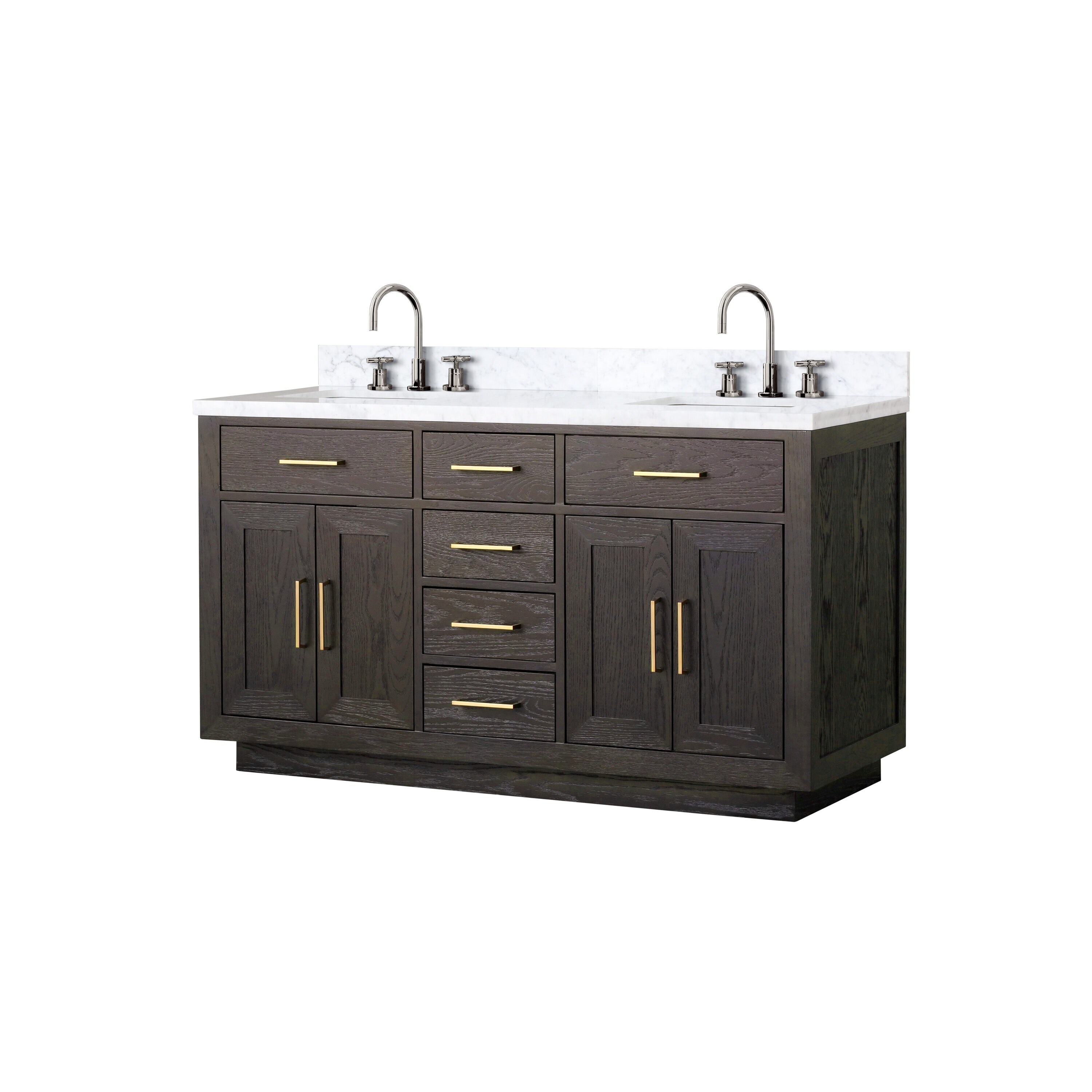 Lexora LVGI60DK101 Bath-Vanity-Combo - View #3
