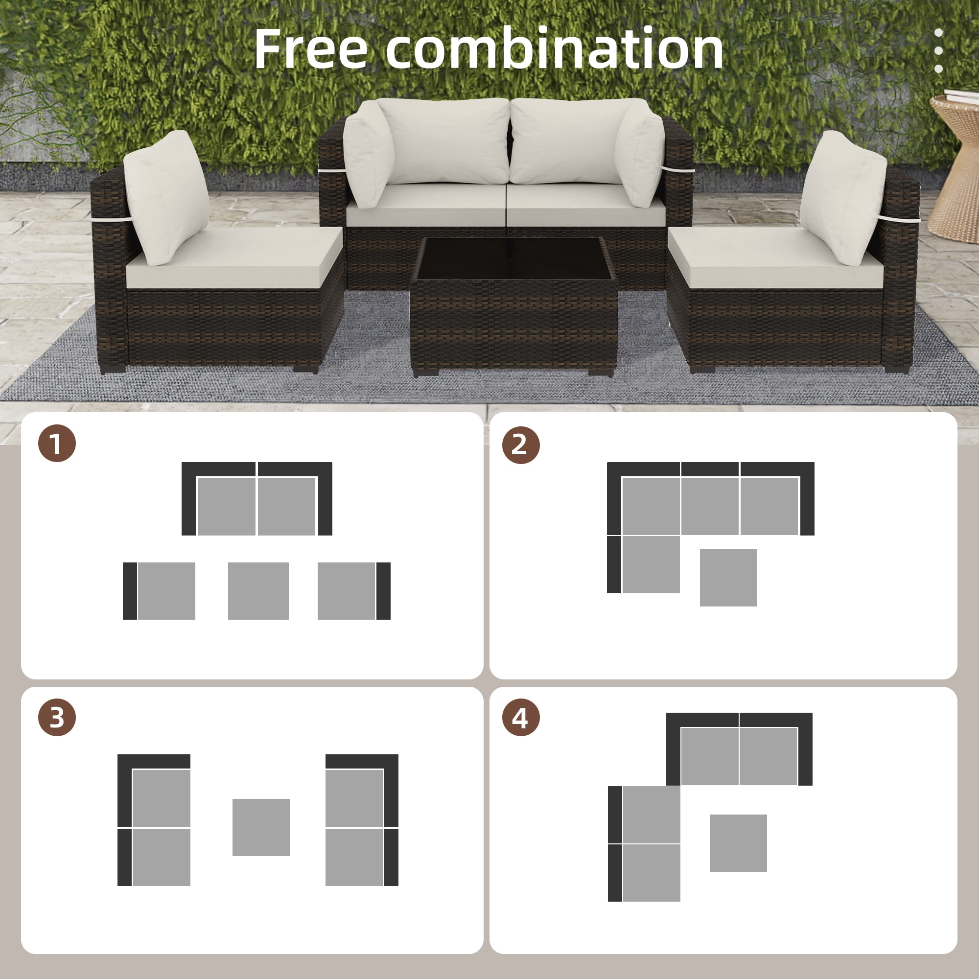 Patio Watcher LSRS006725 Patio-Conversation-Sets - View #4