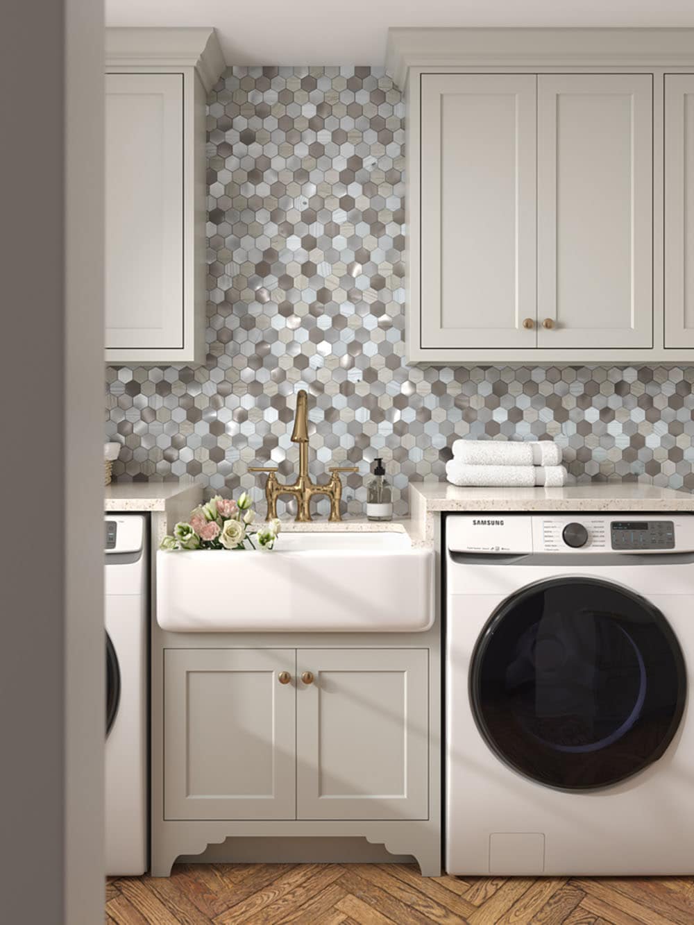Peel&Stick Tile LW22081121 Ceramic-Tile - View #2