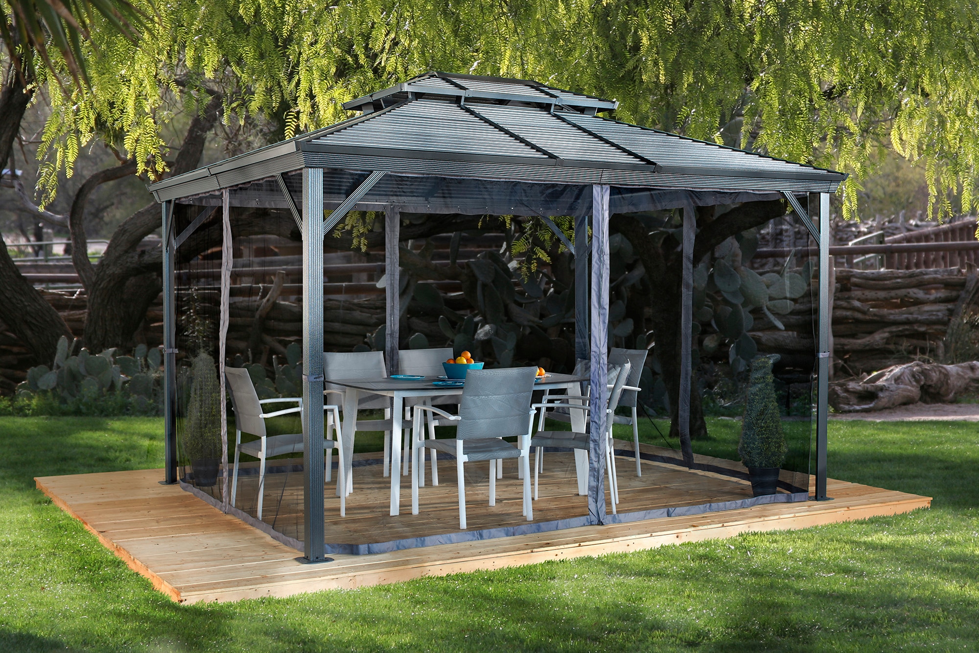 Sojag 500-9165180 Wood-Resin-Gazebos - View #9