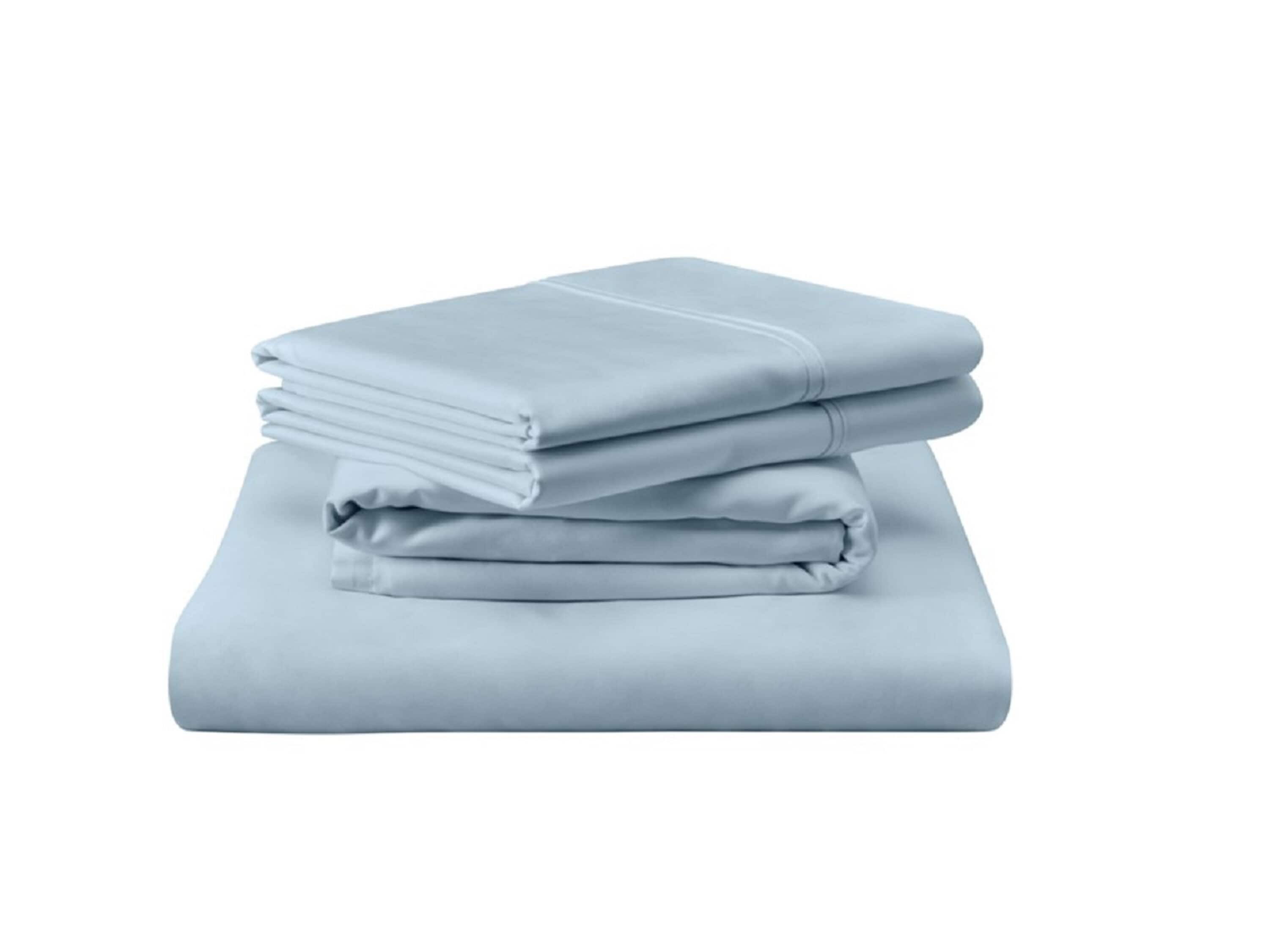 Mainstays Soft Wrinkle Resistant Microfiber King Navy Sheet Set, Blue
