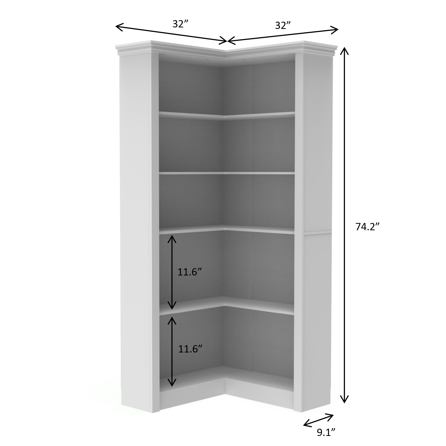 LOVMOR SF-Y-W3062P289213 bookcases - View #4