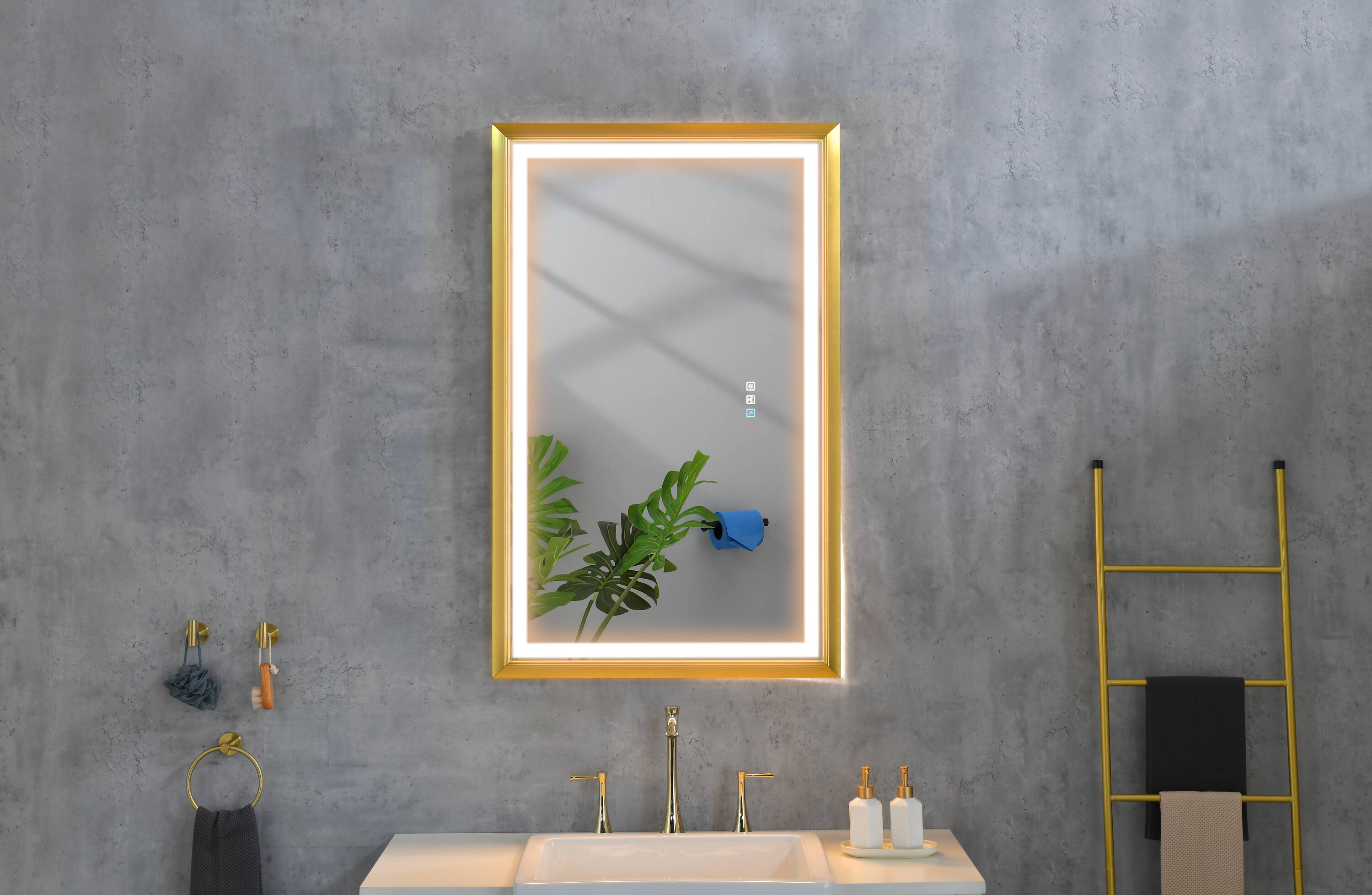 Vacolite KP-942-BG Framed-Bath-Mirrors - View #7