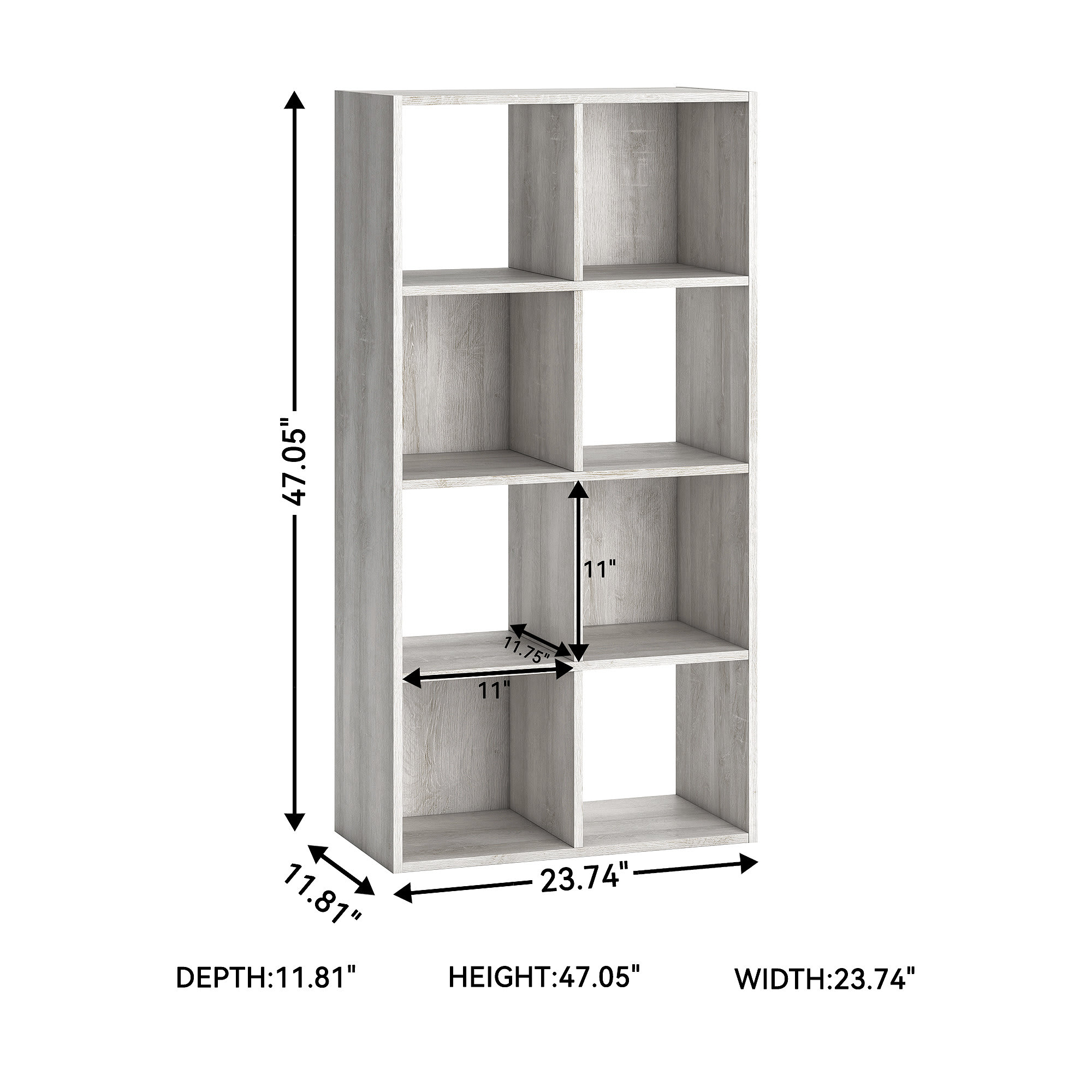 Signature Design by Ashley EA1024-4X2 Laminate-Storage-Cubes - View #7