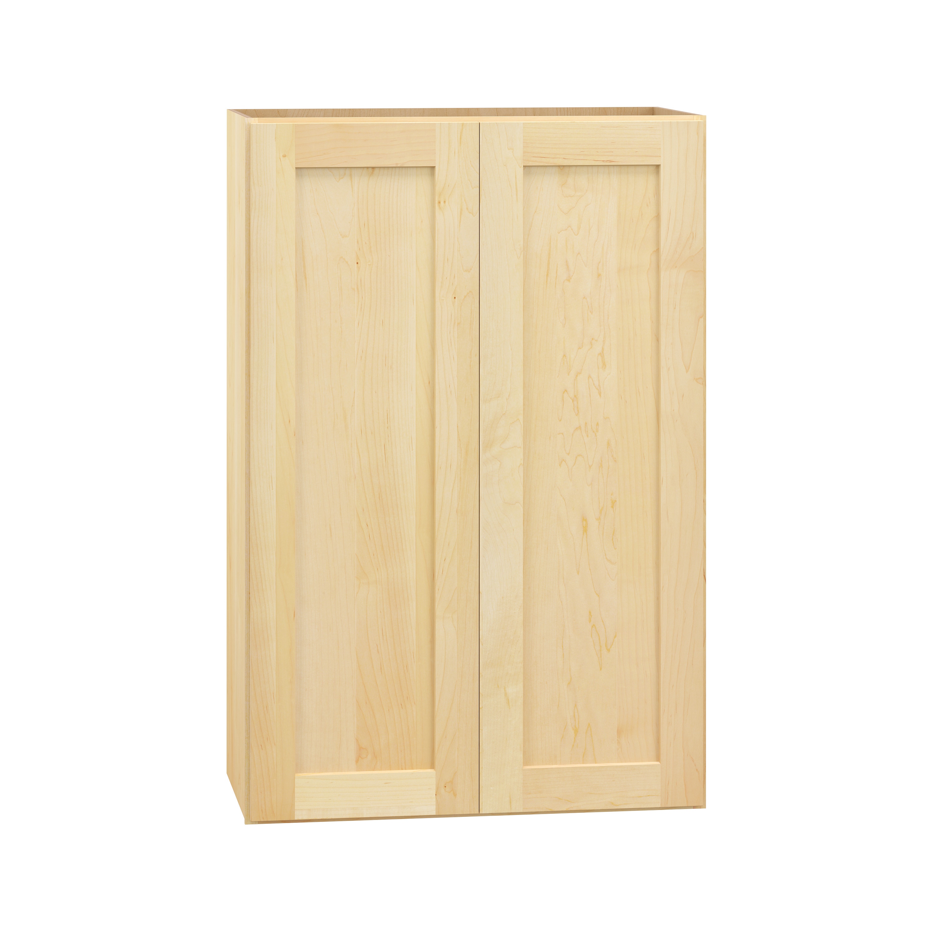 Diamond Express 62J-W2436 Jamestown 24-in W x 36-in H x 12-in D Natural Light Brown Wall Fully assembled Plywood Cabinet Recessed Panel Shaker