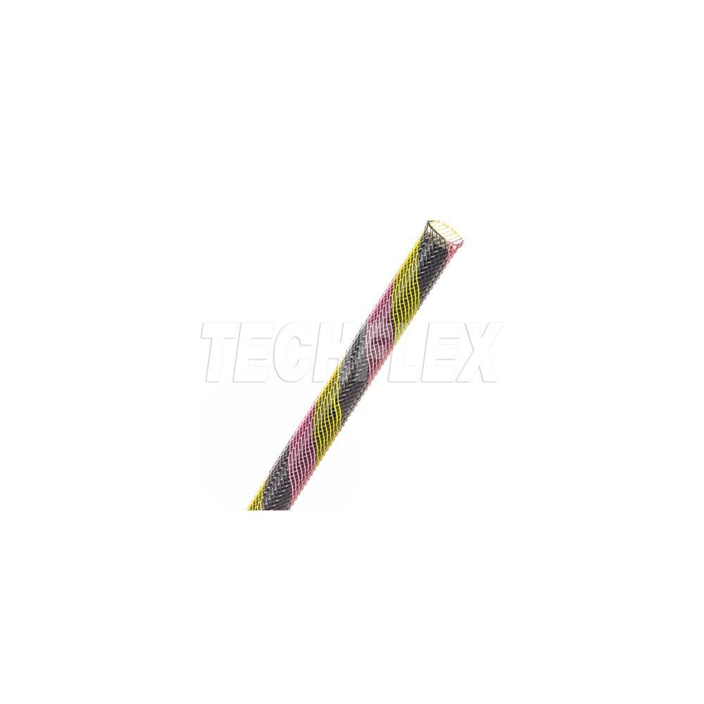 Techflex TCNCD332801  PET1-M-HH 0.093 x 0.25 in. Expandable Tubing- 1000 ft. Roll Hip-Hop