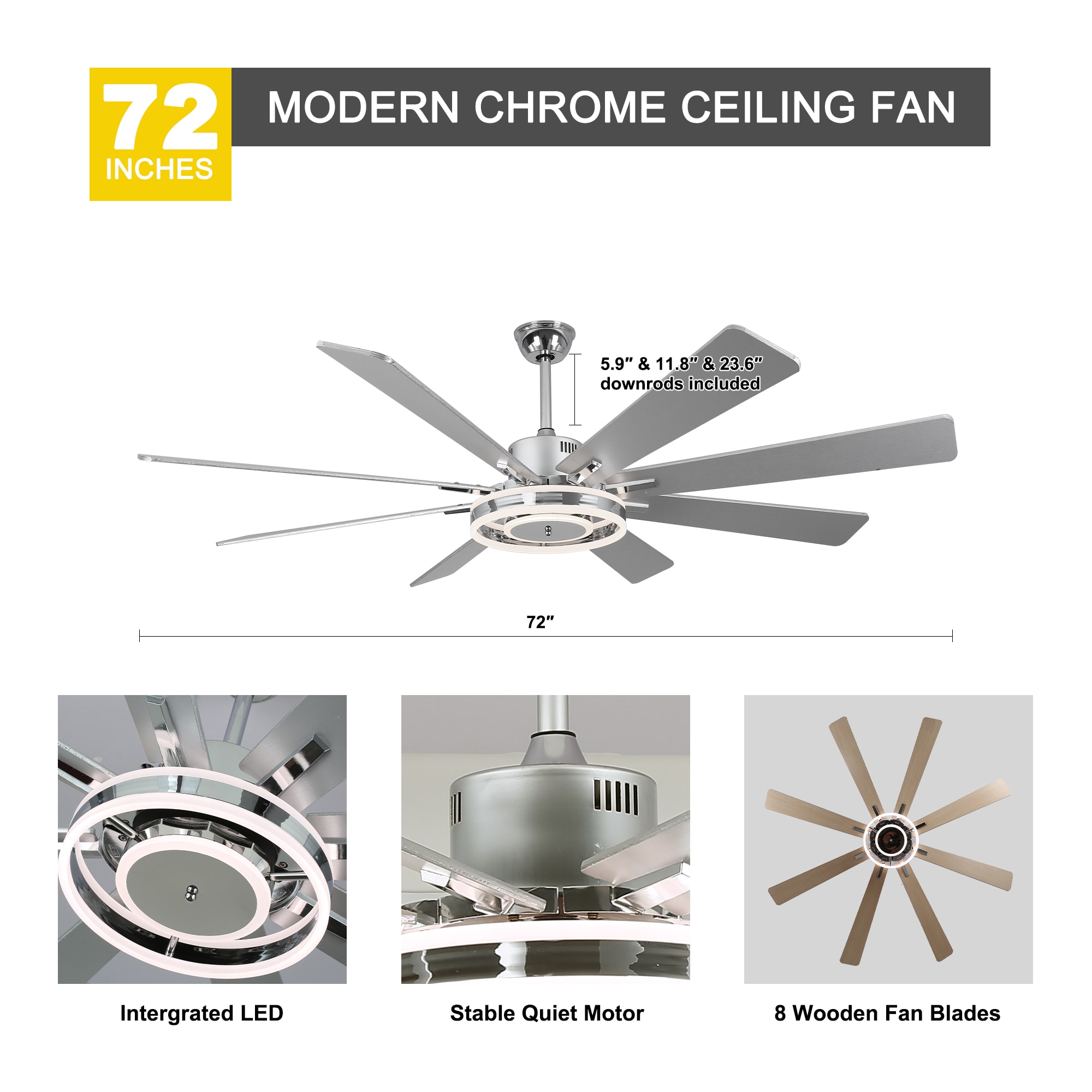 Oaks Decor DC7202-C Ceiling-Fans - View #15