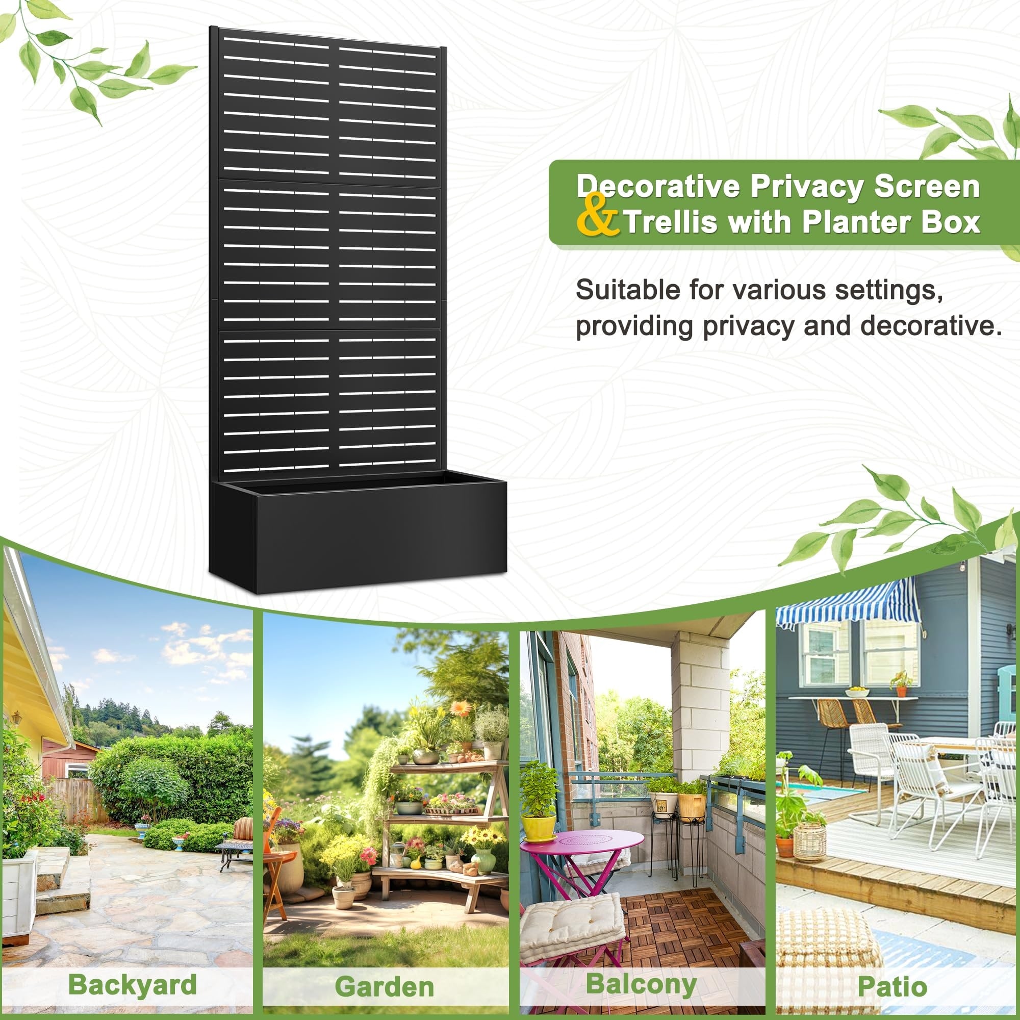 Adrinfly LAD0428I60 Raised-Planter-Boxes - View #7