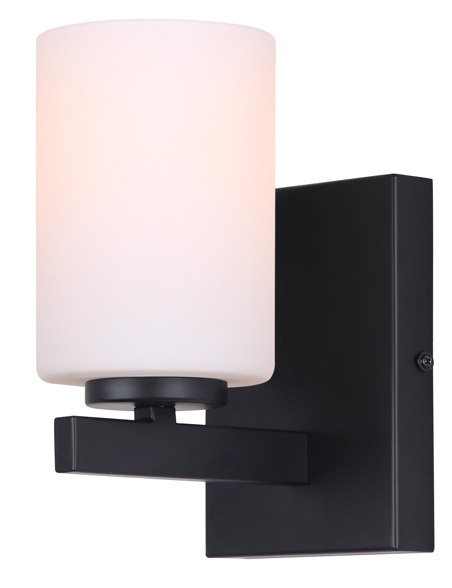 Canarm IVL1093A01BK JAE 4.75-in 1 -Light Matte Black Traditional Vanity light