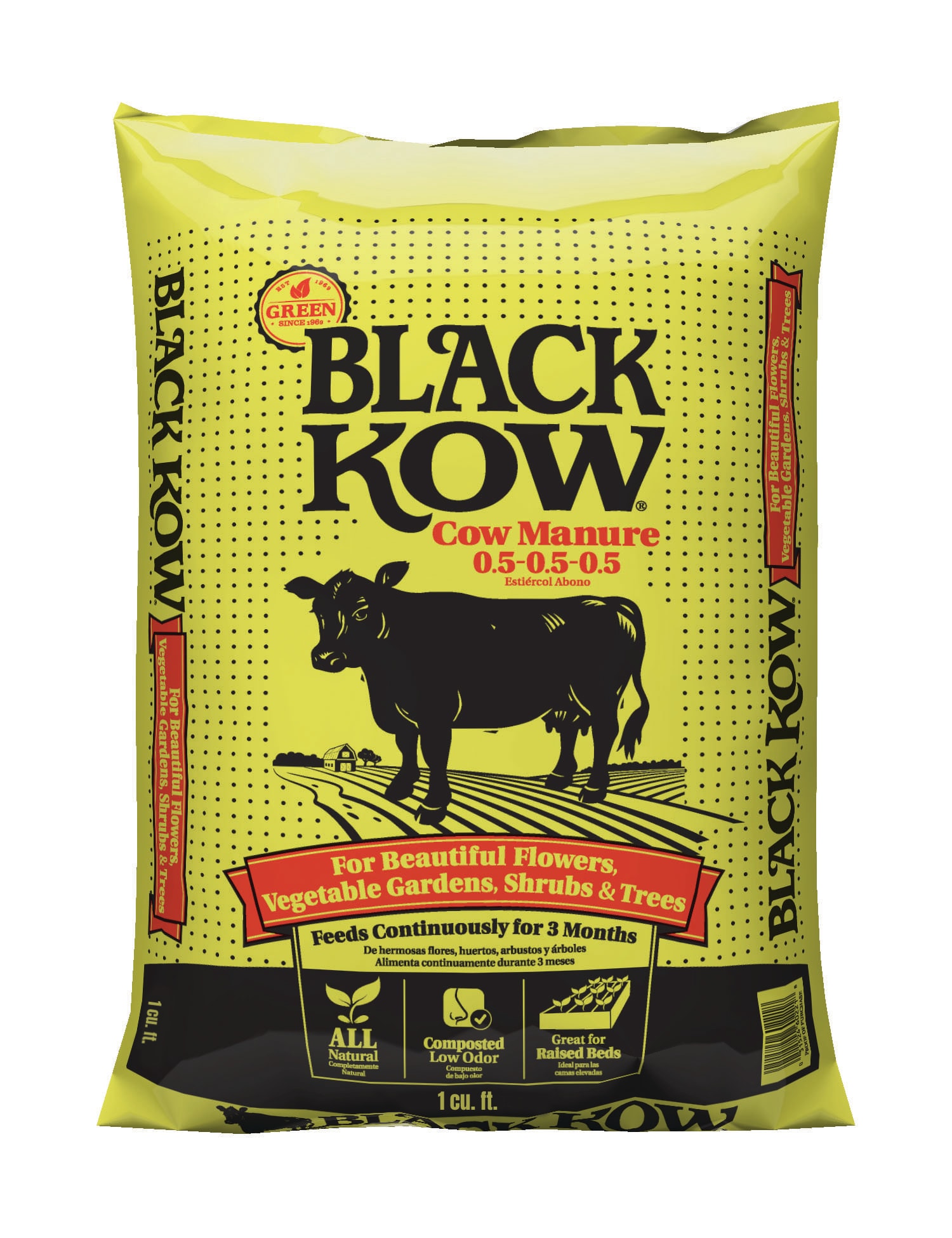 Image of Bag of cow manure fertilizer