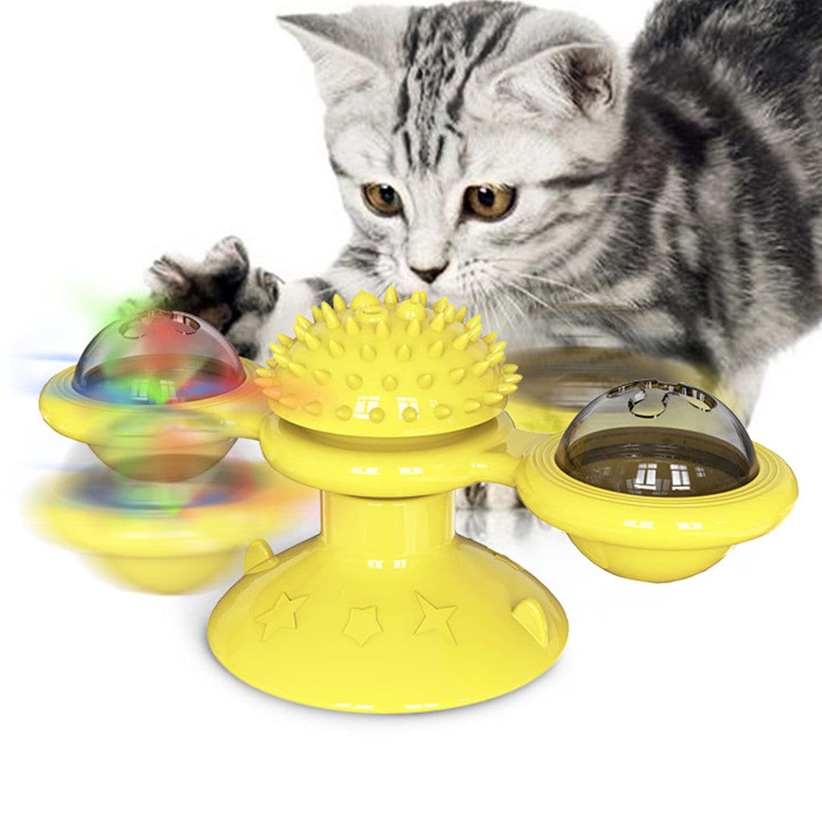 Pet Life CTY30YL ABS Interactive Dog/Cat Toy