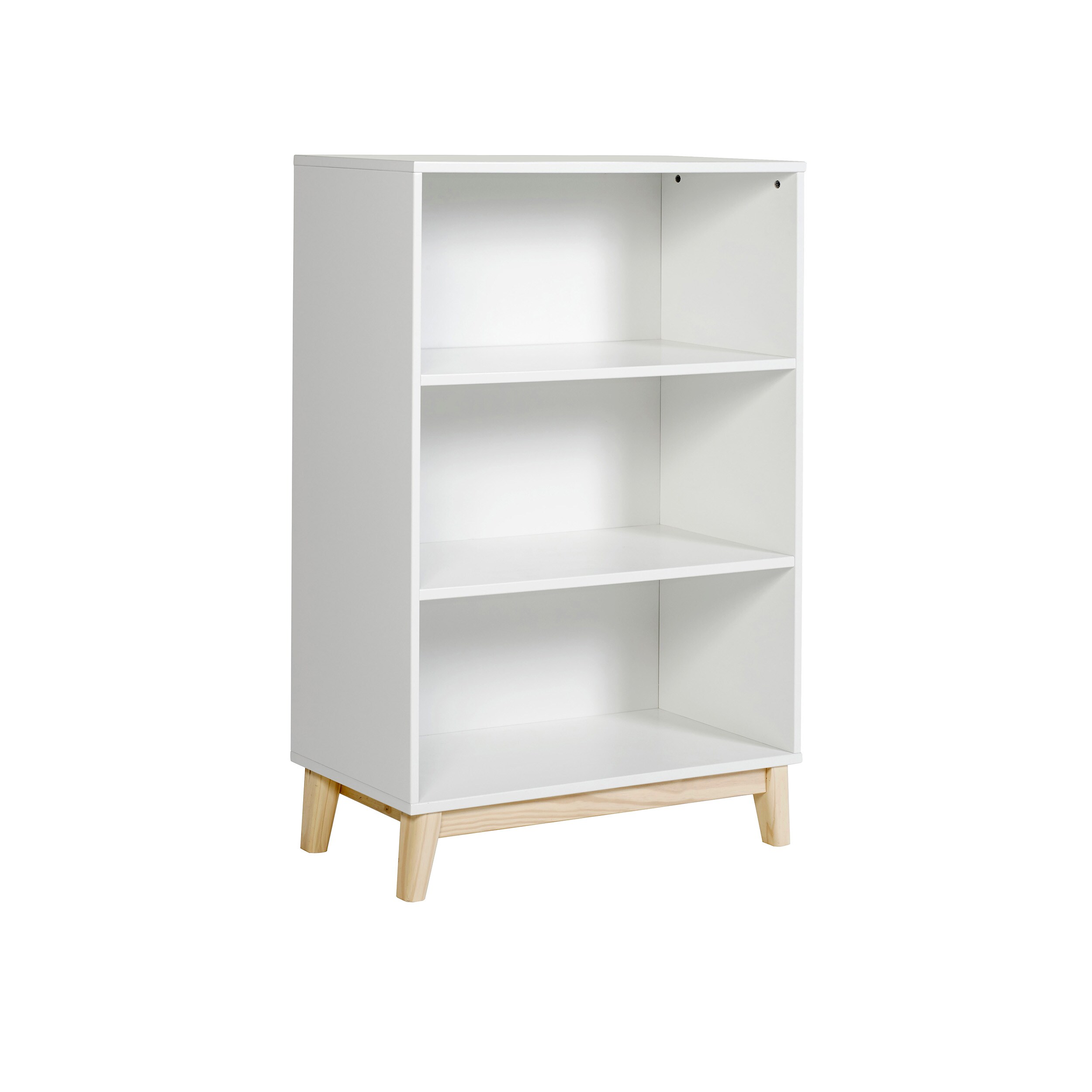 3-Shelf Bookcase w/ Doors Bookshelf Storage Cabinet Shelf Furniture Home Office 