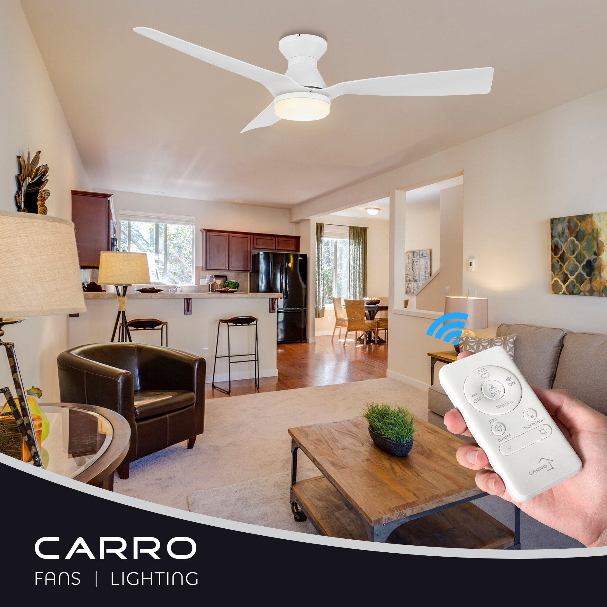 CARRO USA LCFR523P1-L11-W1-FM Ceiling-Fans - View #6
