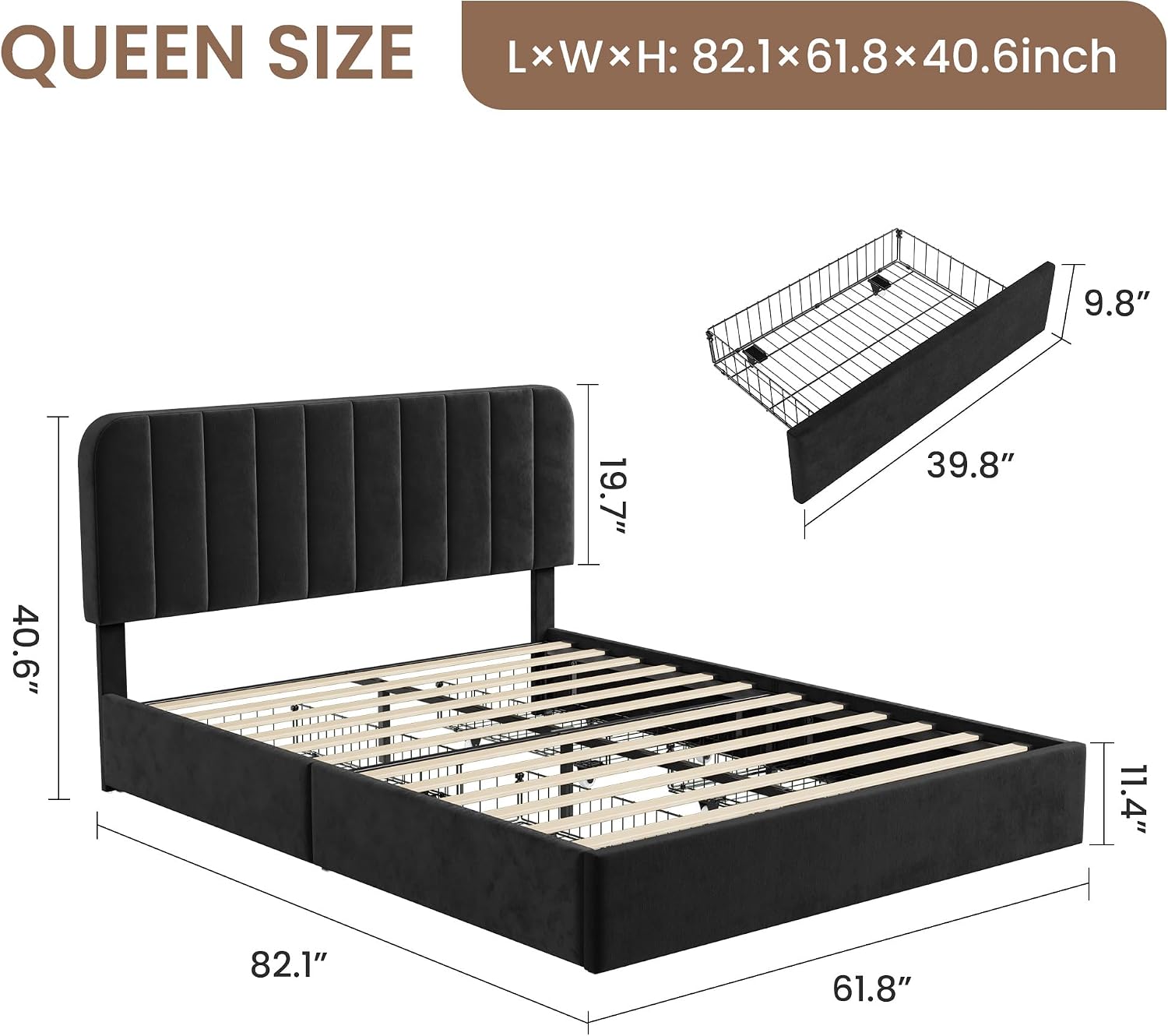 GAOMON CQC-OALEG73RDTT beds - View #2