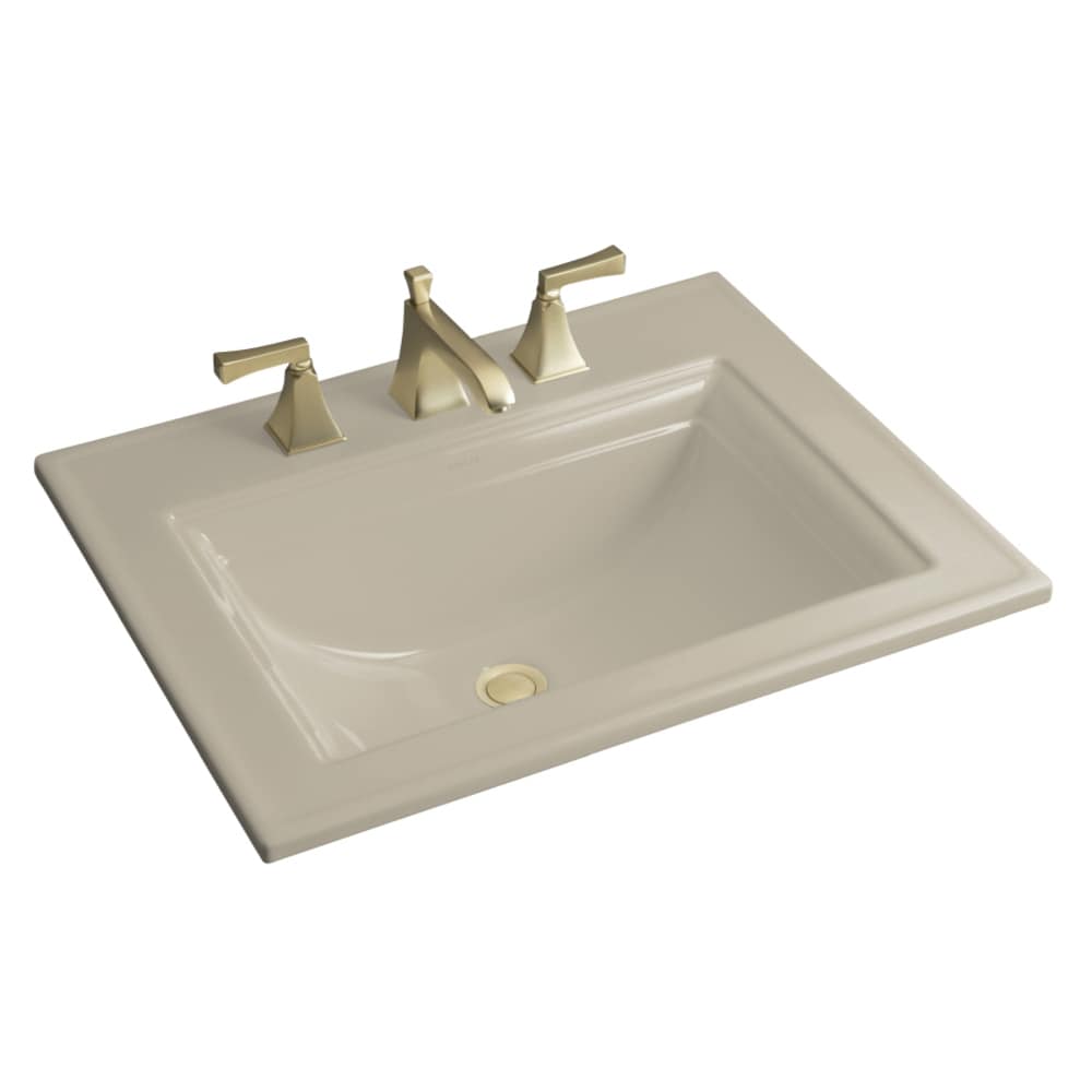KOHLER 2337-1-G9 Sandbar Bathroom Sink (22.75-in x 18-in)