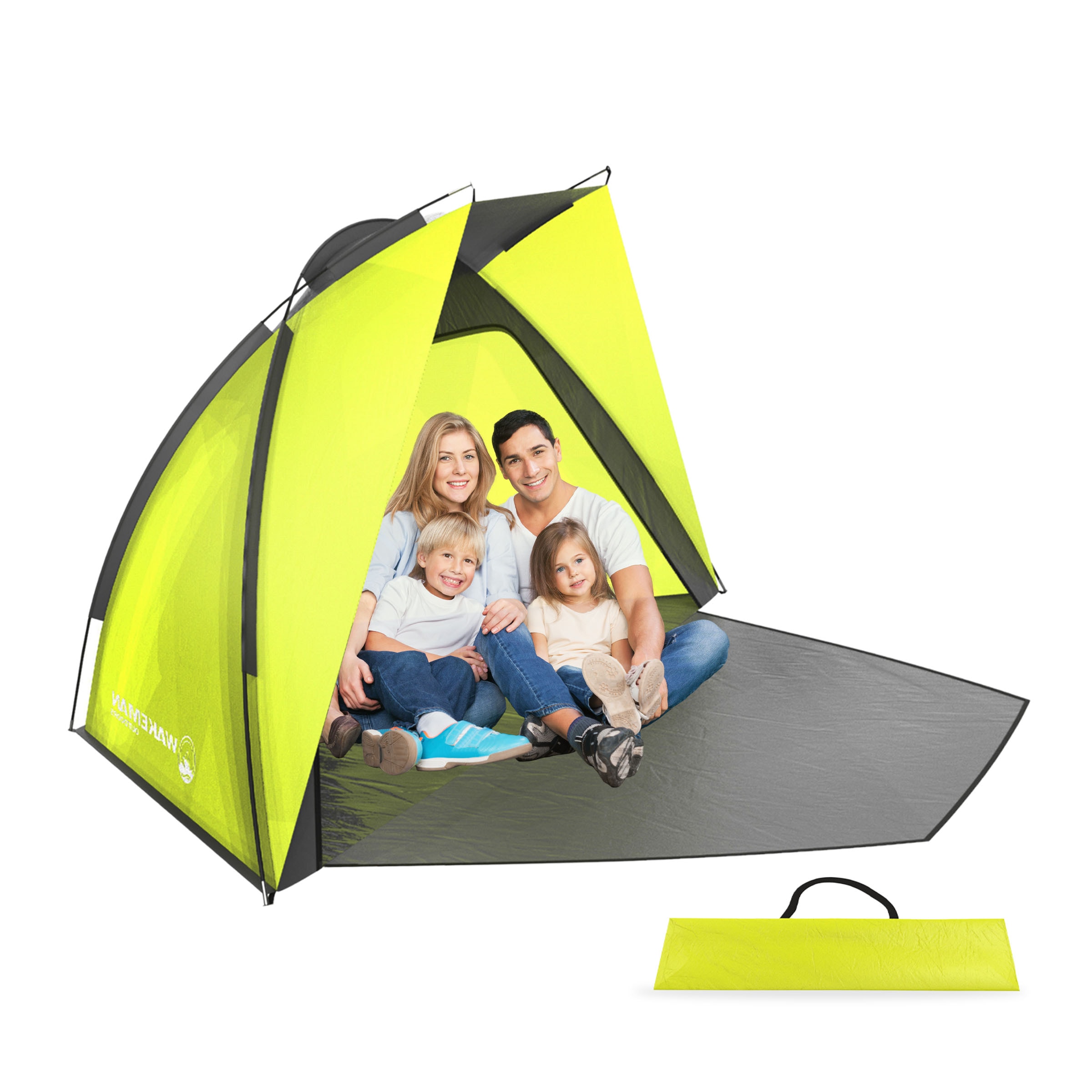 Wakeman 75-CMP1027 Camping Polyester 2 -Person Tent