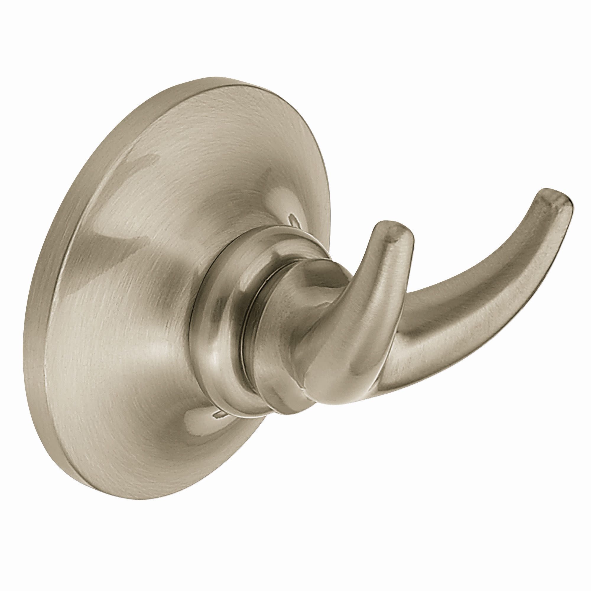 Moen Halle Spot Resist Brushed Nickel Double Robe Hook