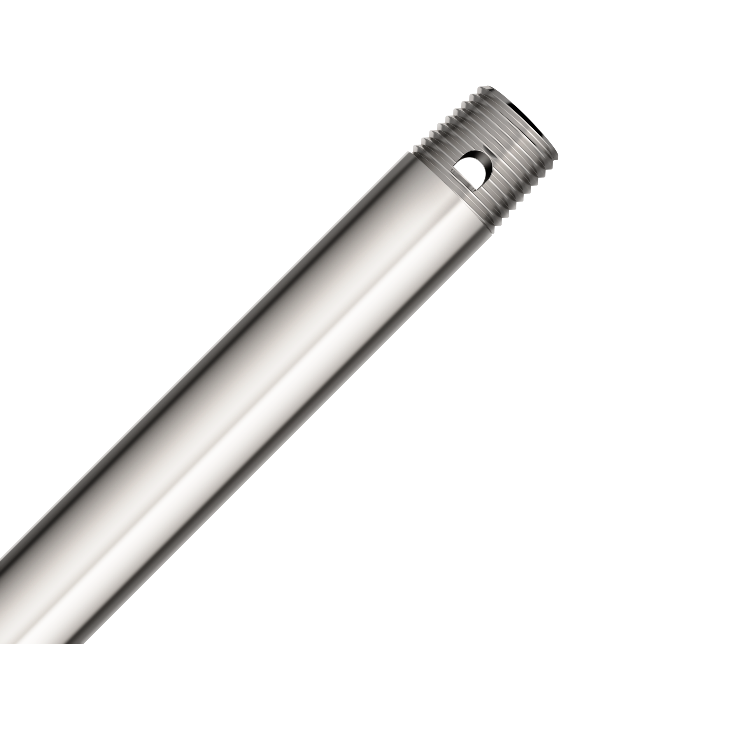 Hunter 99286 Universal 72-in Polished Nickel Steel Indoor Angle Mount Capable Downrod