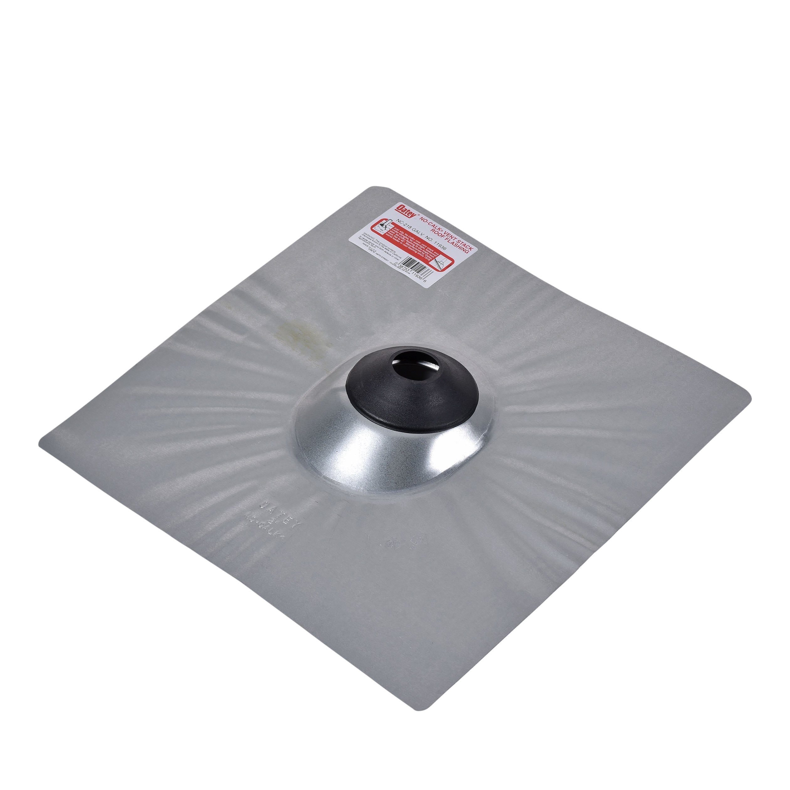 Oatey No-Calk 2-in X 18-in Galvanized Steel Vent And Pipe Flashing In ...